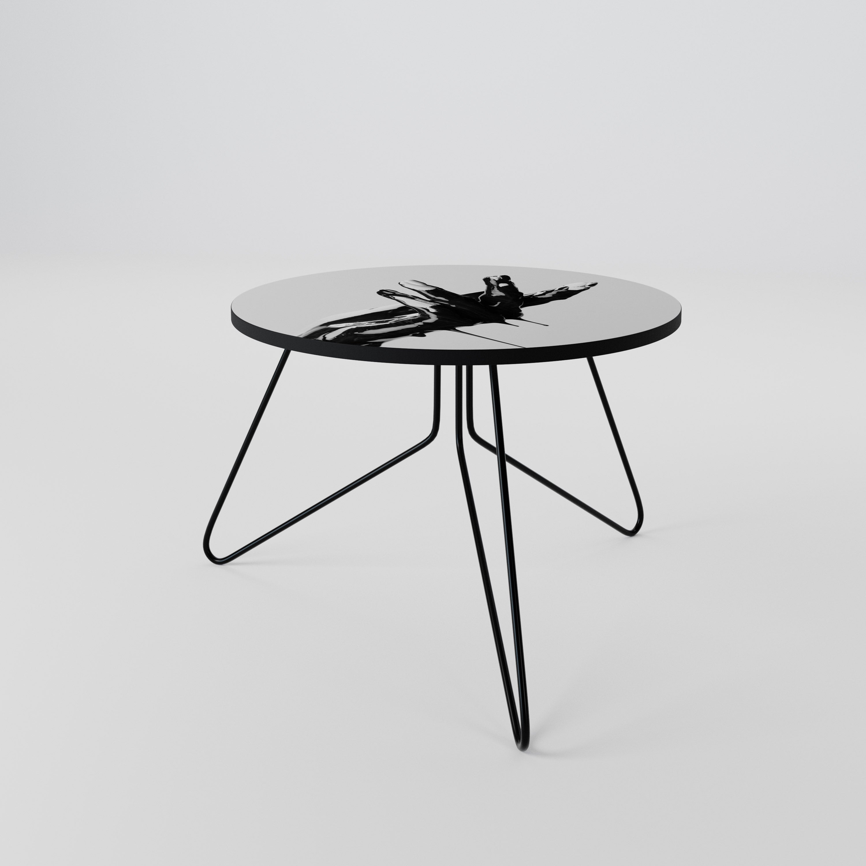 BLACK VISCOSITY Coffee Table 60