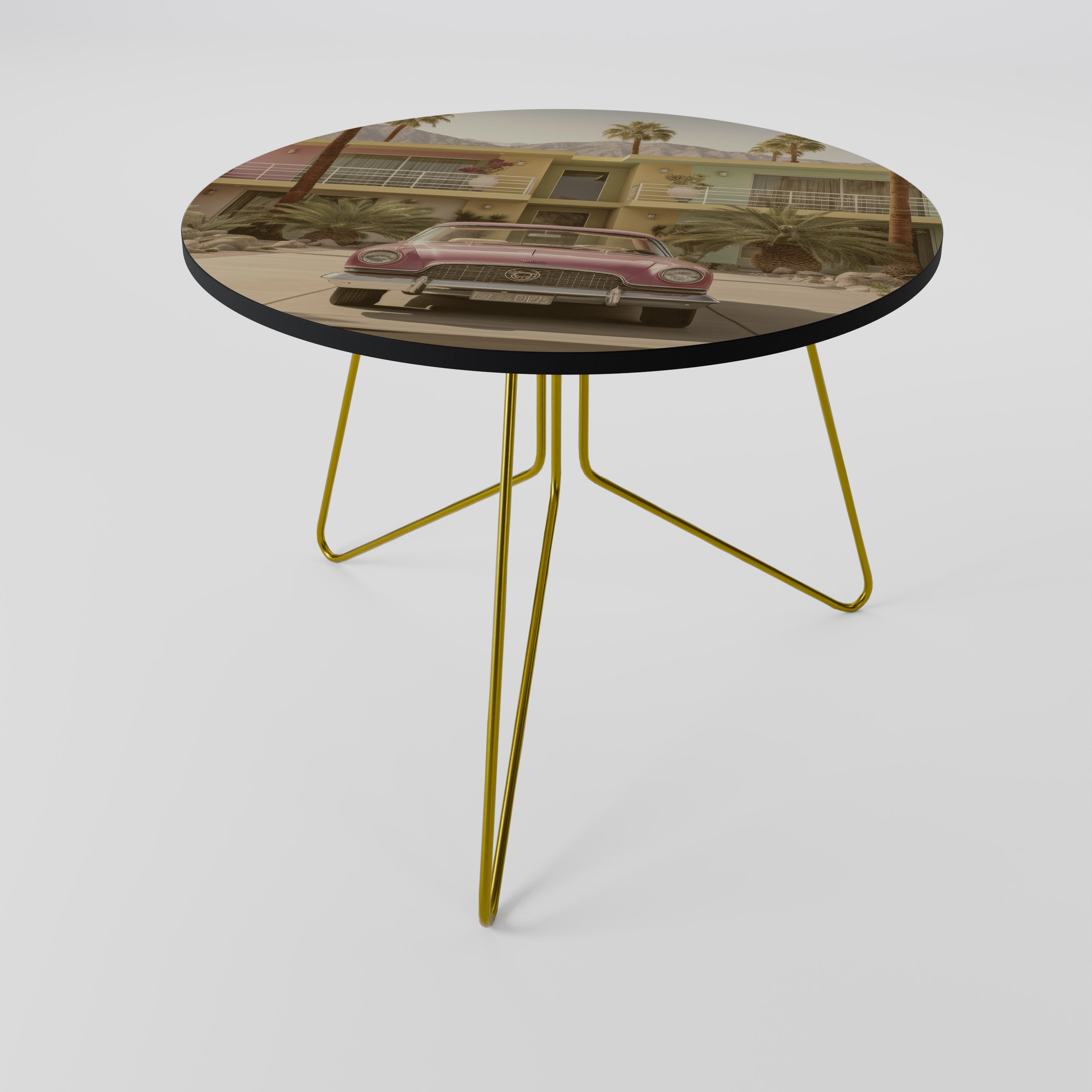 Mesa de centro estilo californiano 69