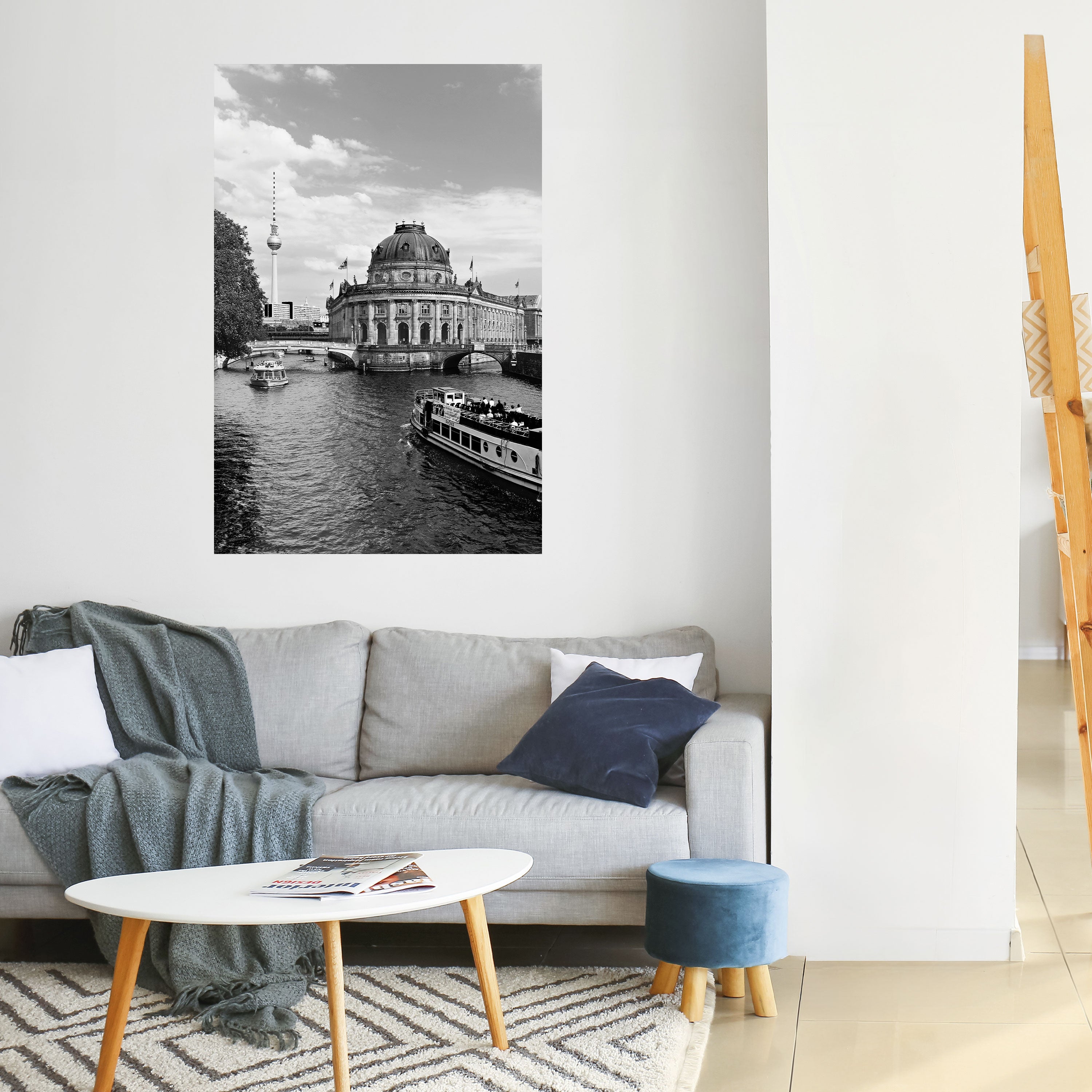 GHOSTS OF HISTORY Peel and Stick Vertical Poster