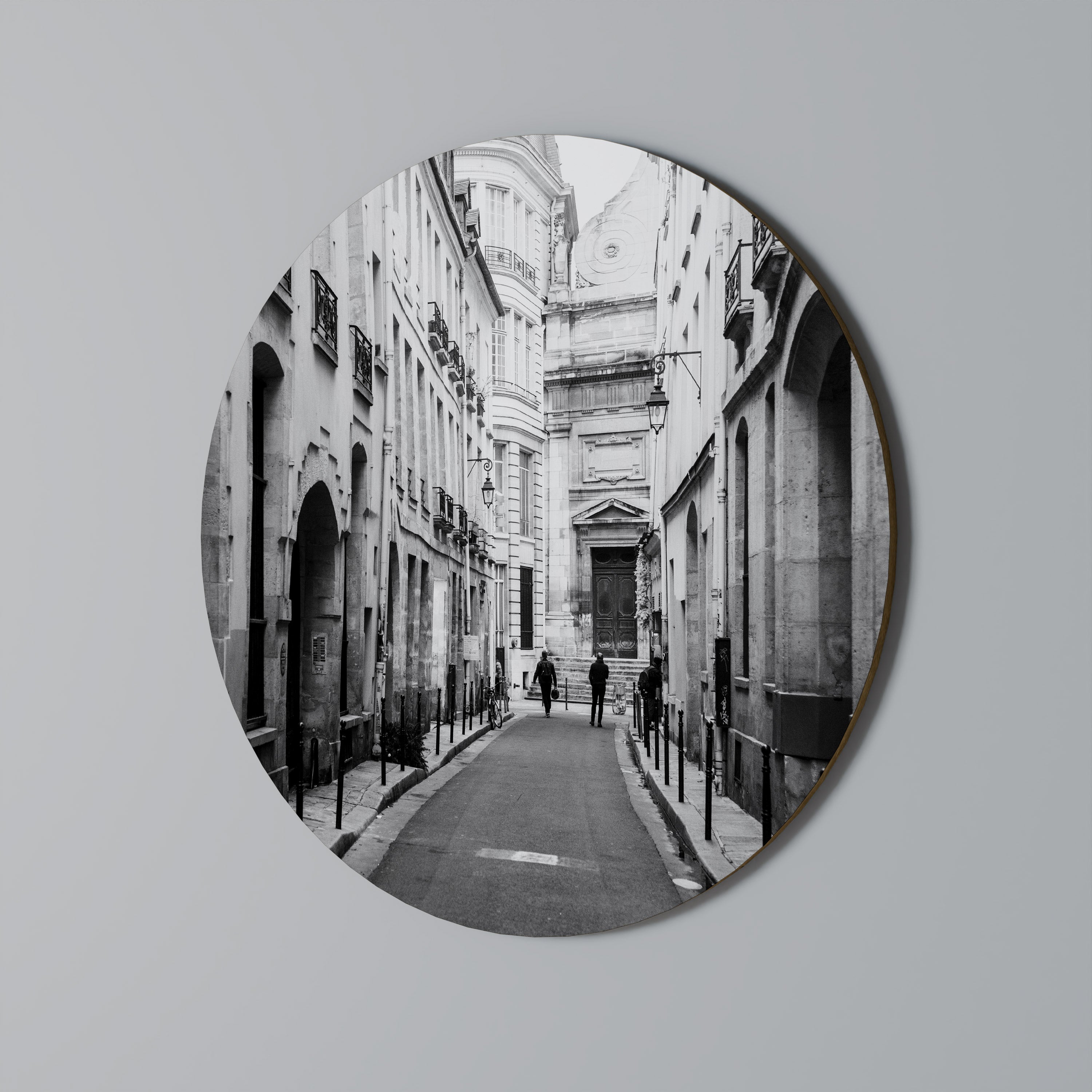 SECRET PATHWAYS UNVEILED Round Wall Art