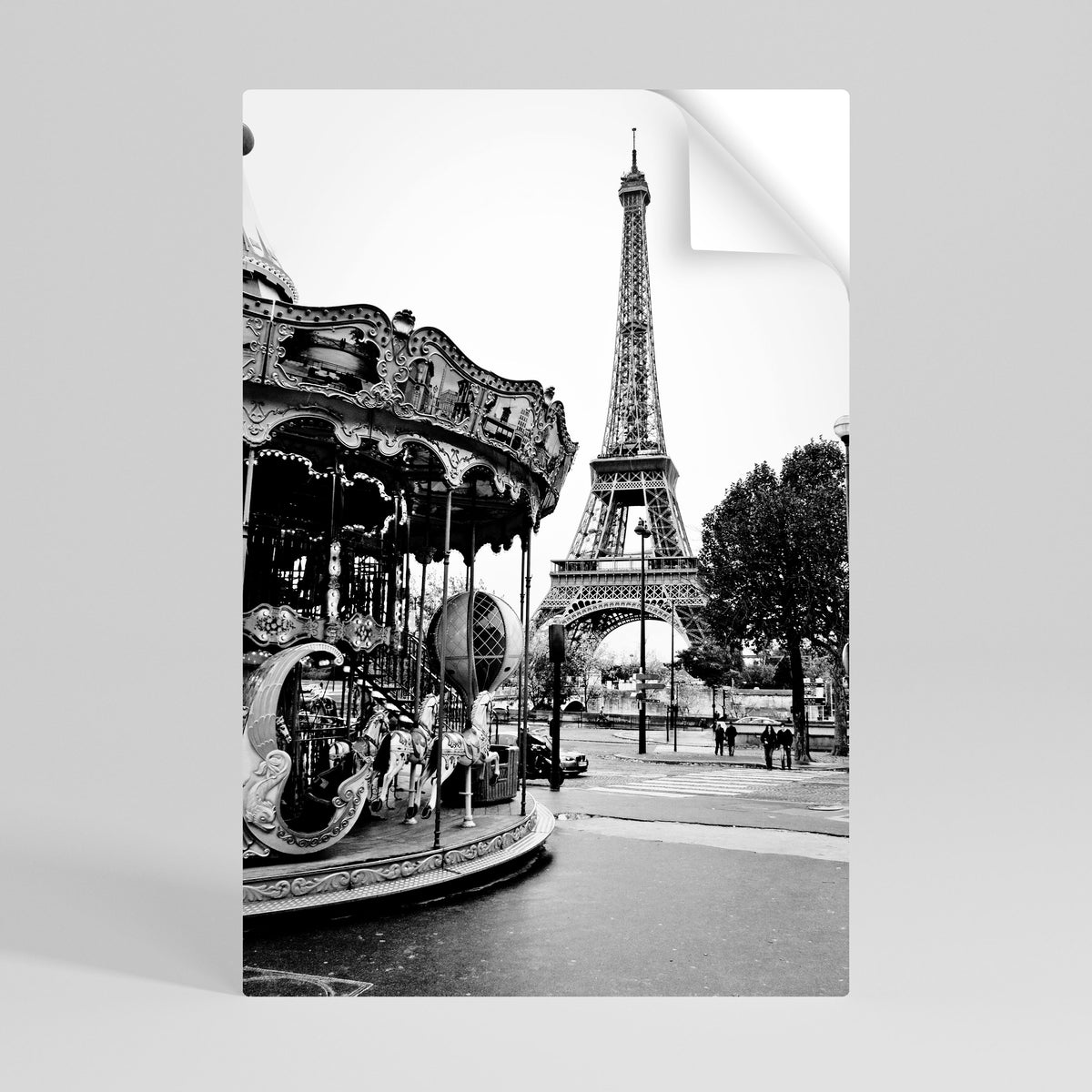 CHARMS OF THE CITY Póster adhesivo vertical