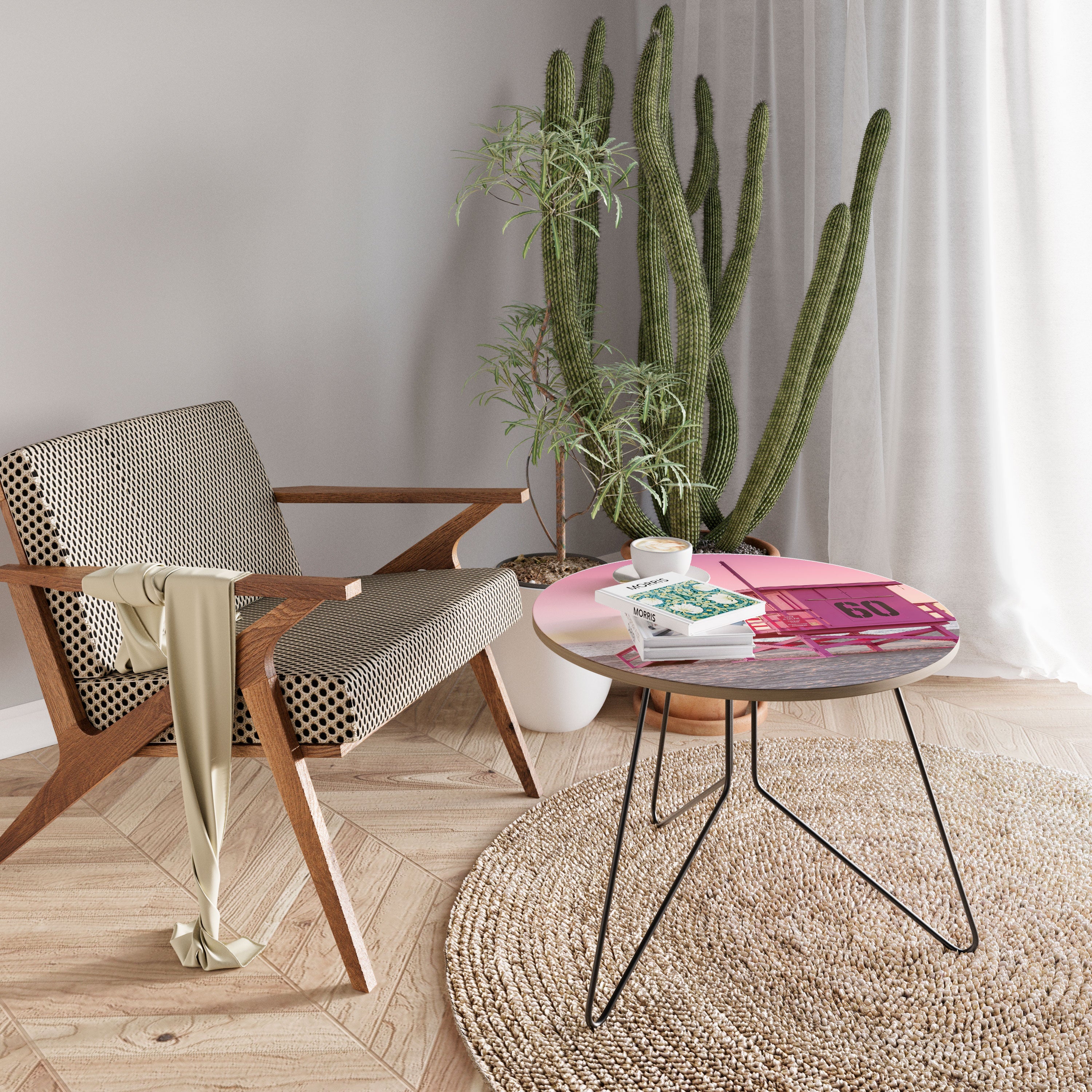 RELOJ PINK PARADISE Mesa de centro 69