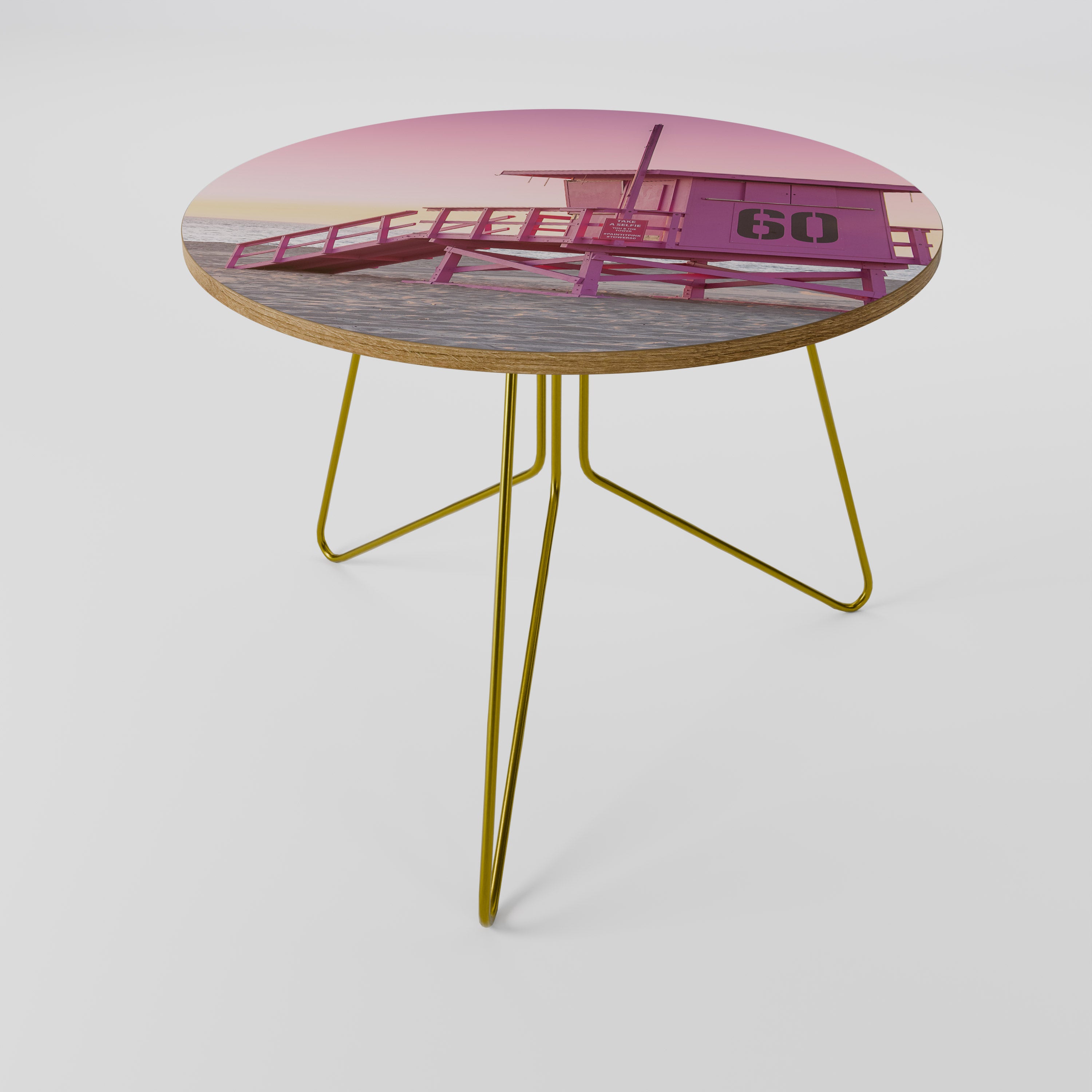 RELOJ PINK PARADISE Mesa de centro 69