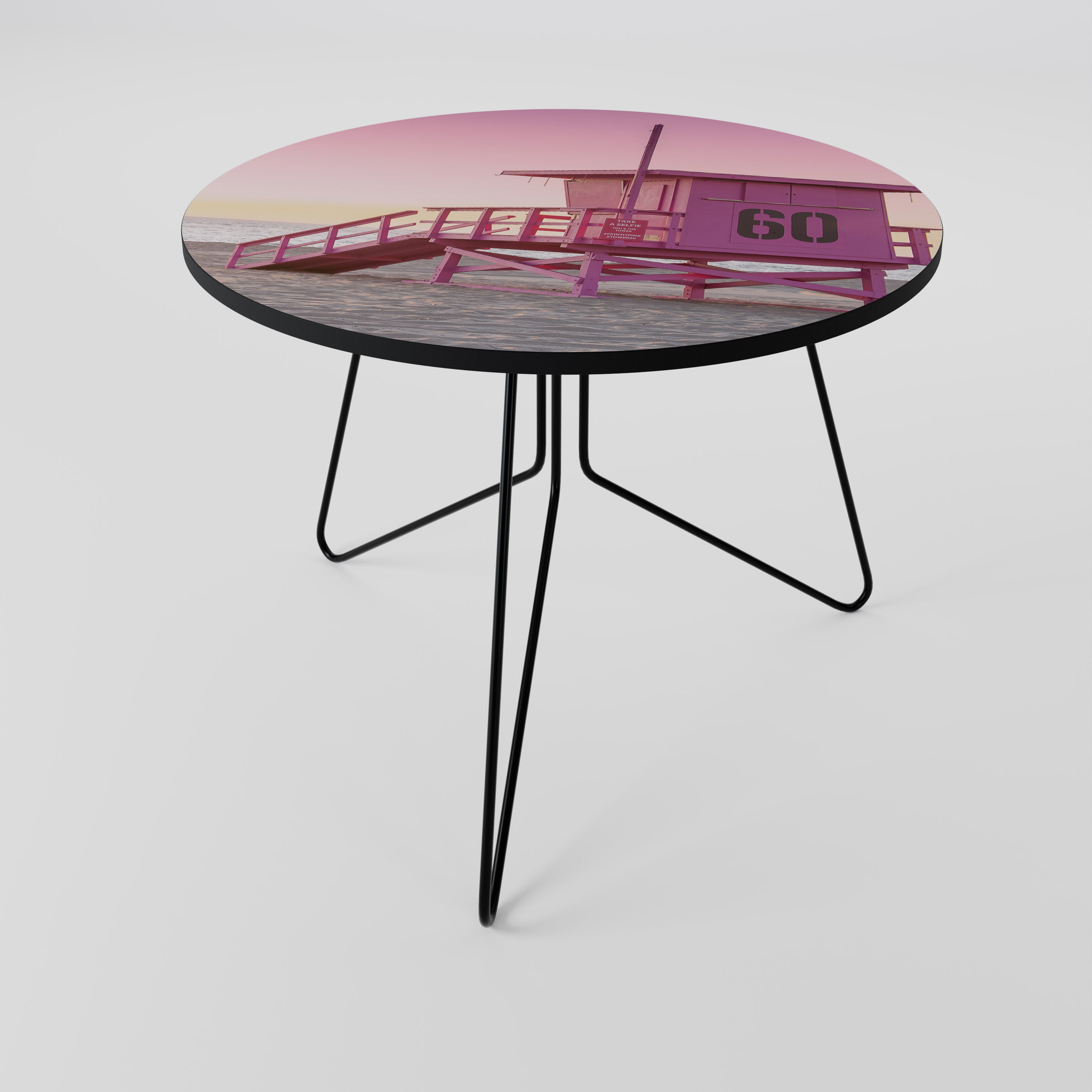 RELOJ PINK PARADISE Mesa de centro 69