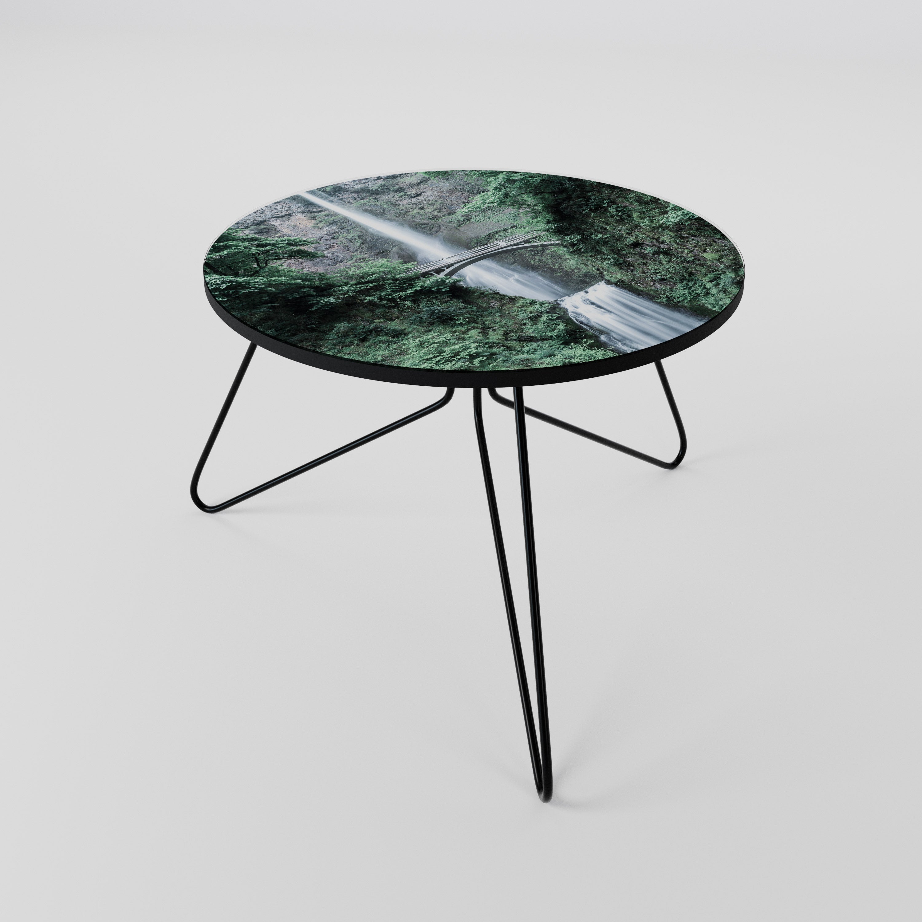 MYSTICAL WATERSCAPE BRIDGE Coffee Table 60