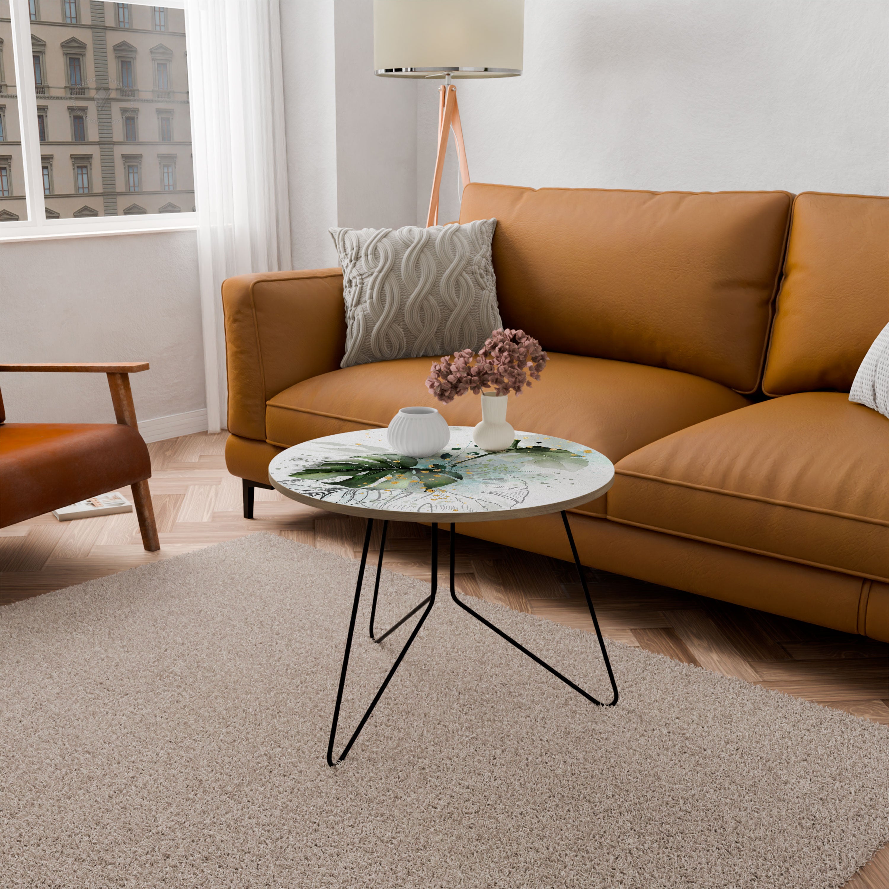 Mesa de centro VIVID LEAF SYMPHONY 69