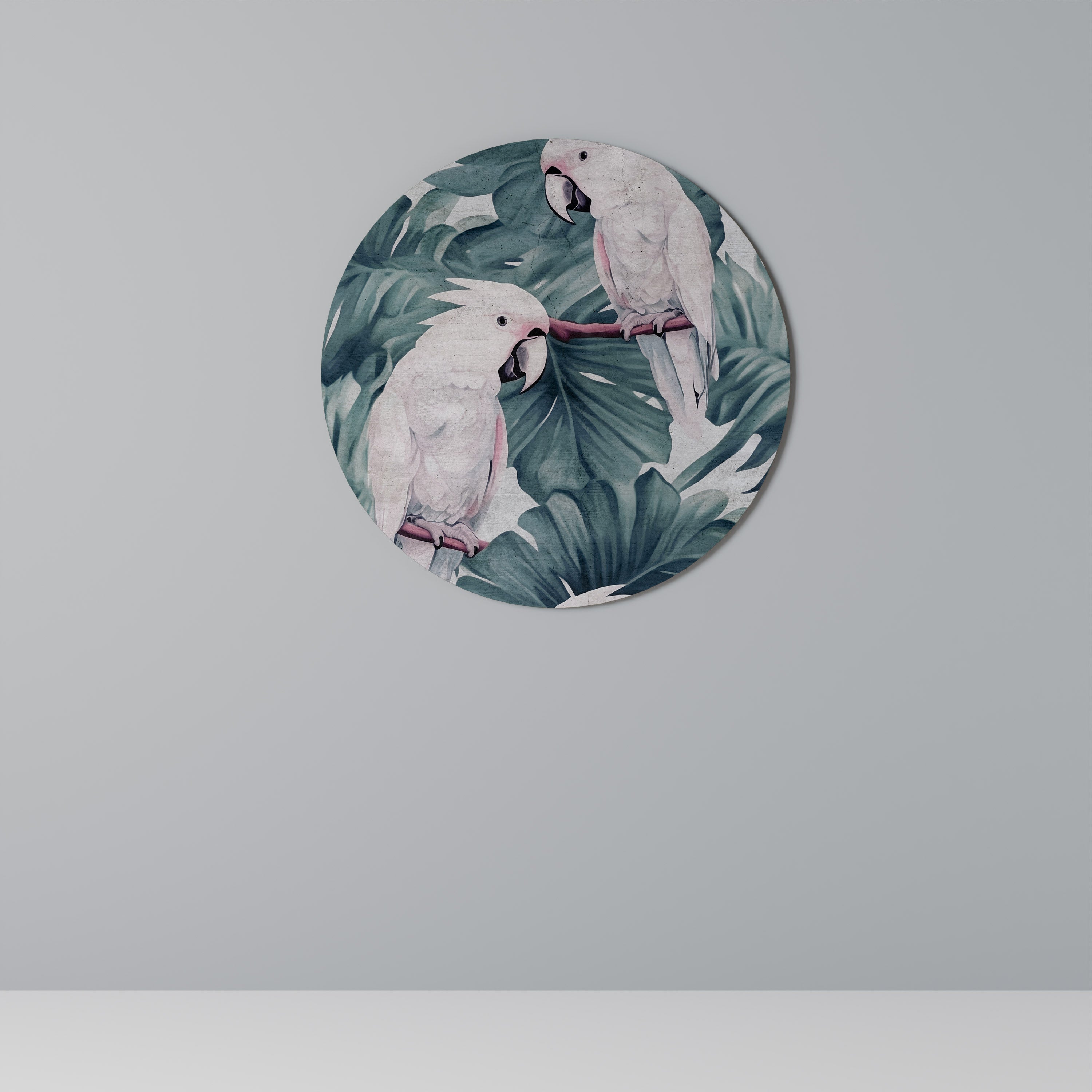 POPINJAY LOOK Round Wall Art