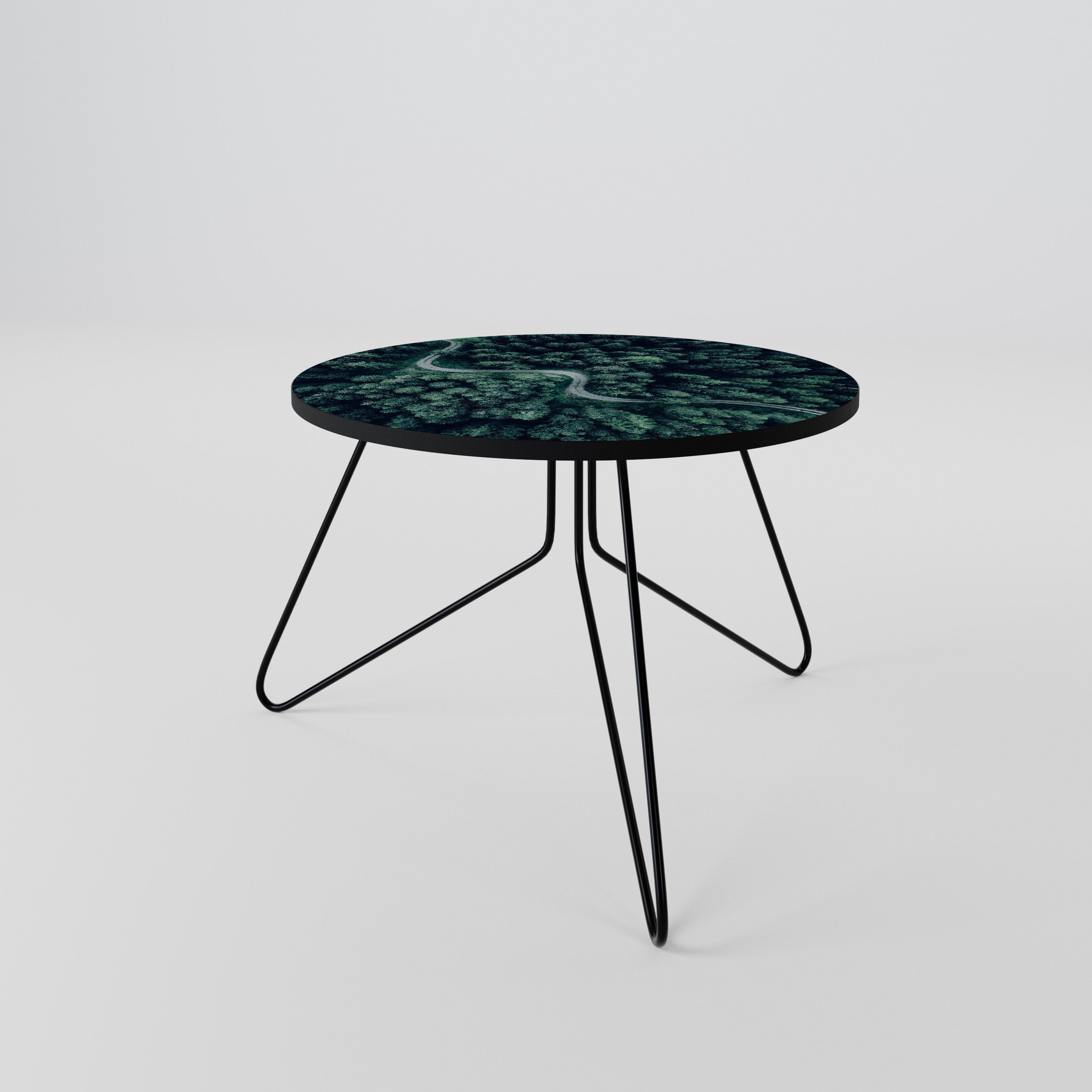 FORESTED SERPENTINE ROUTE Coffee Table 60