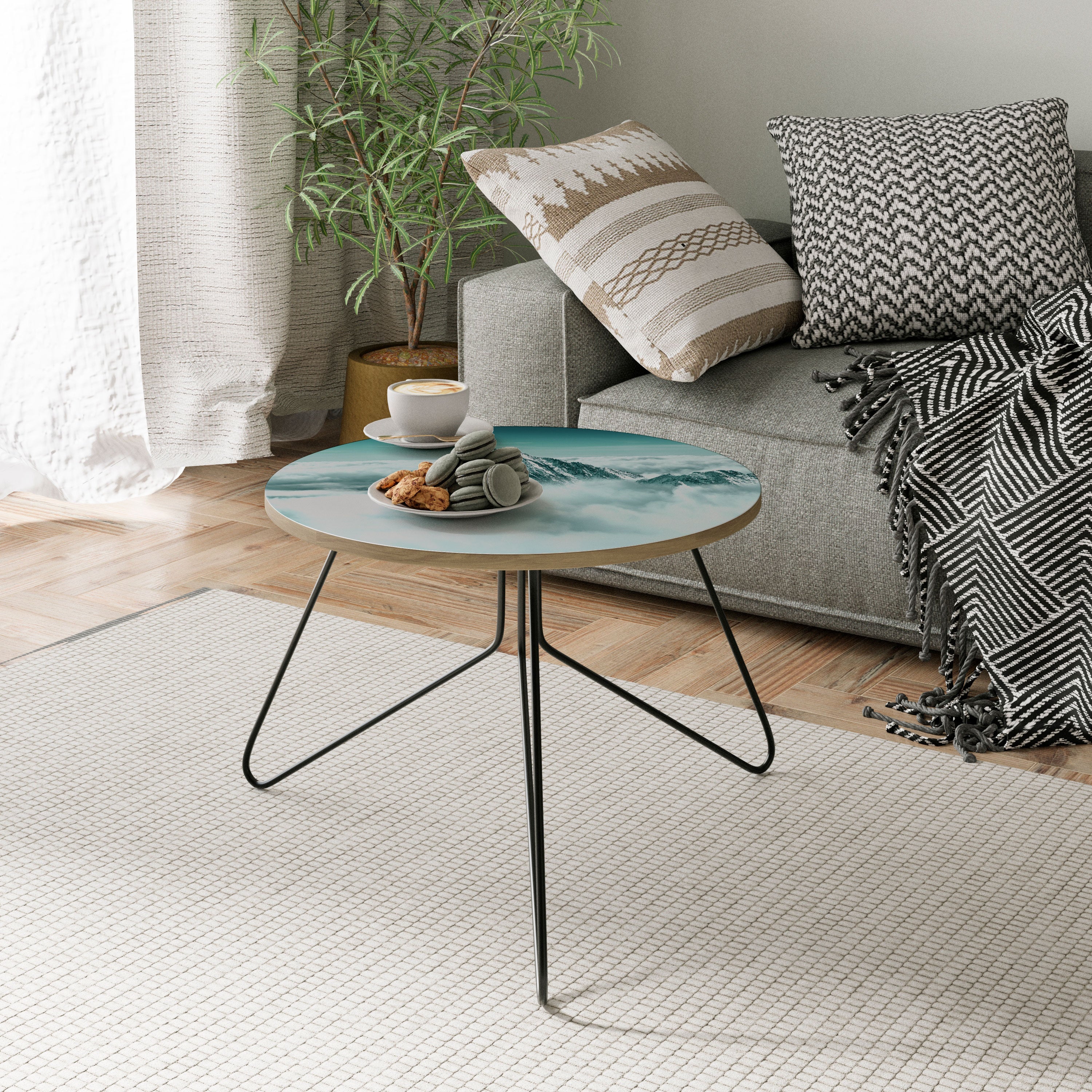 CLOUD-KISSED PEAK Coffee Table 60