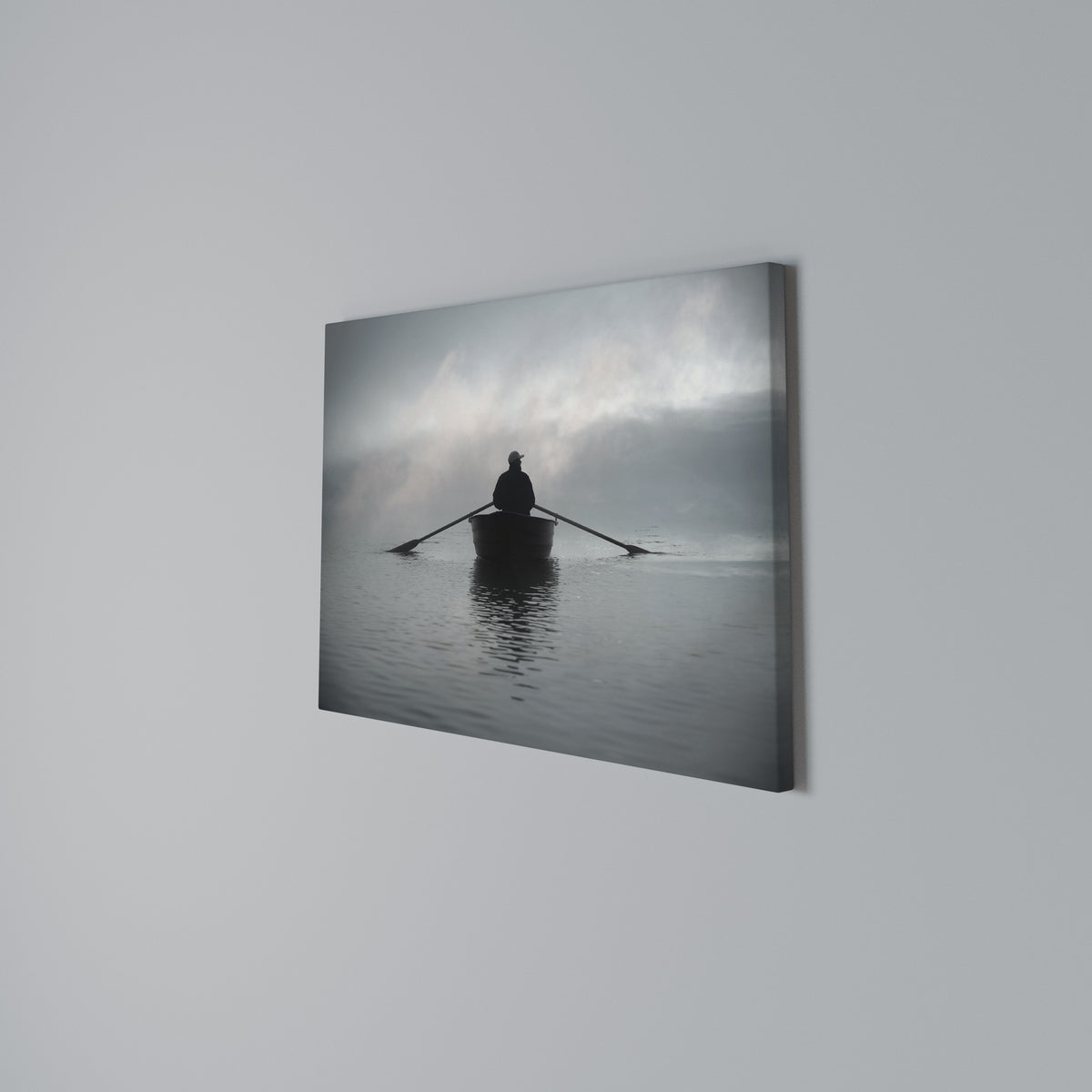 SAIL INTO THE UNKNOWN Cuadro en lienzo horizontal