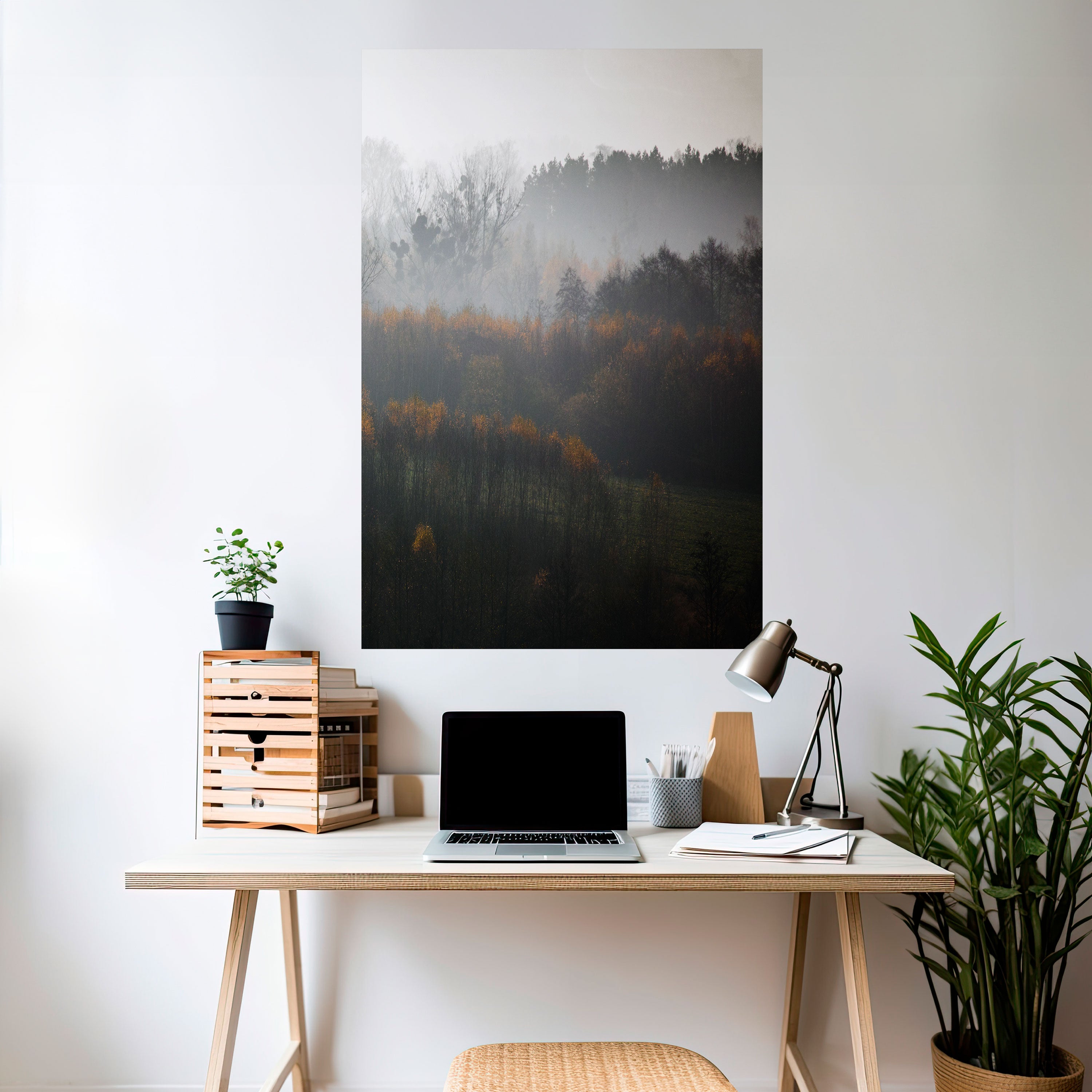 AUTUMNAL HAZE Peel and Stick Vertical Poster