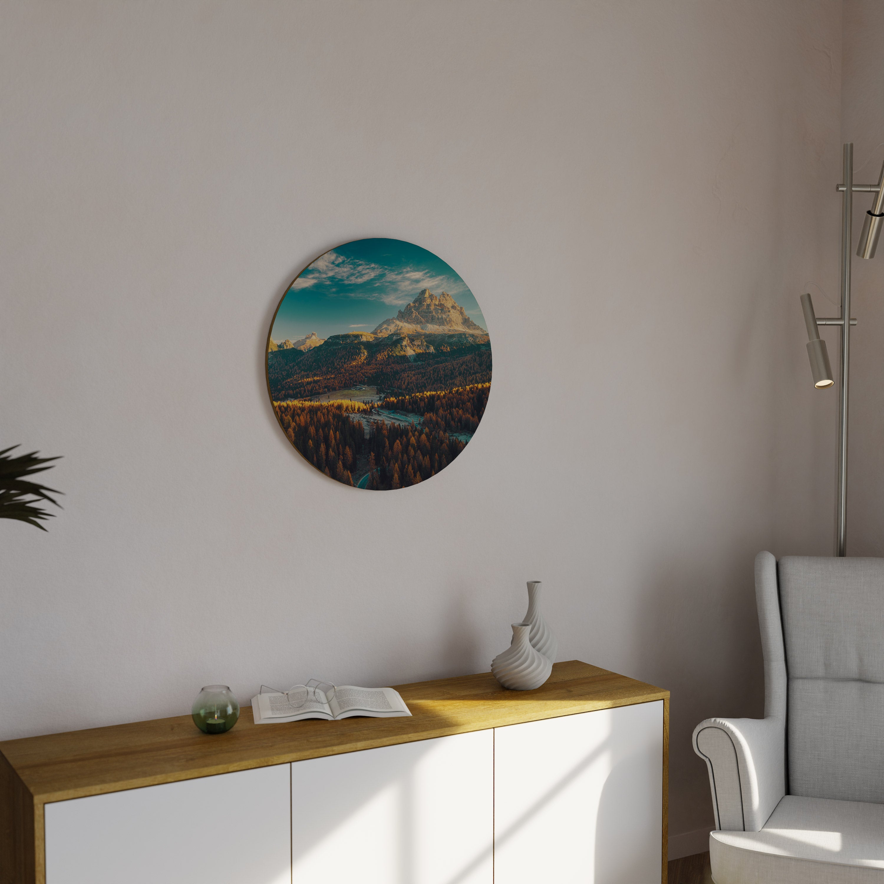DREAMLAND ESCAPE Round Wall Art