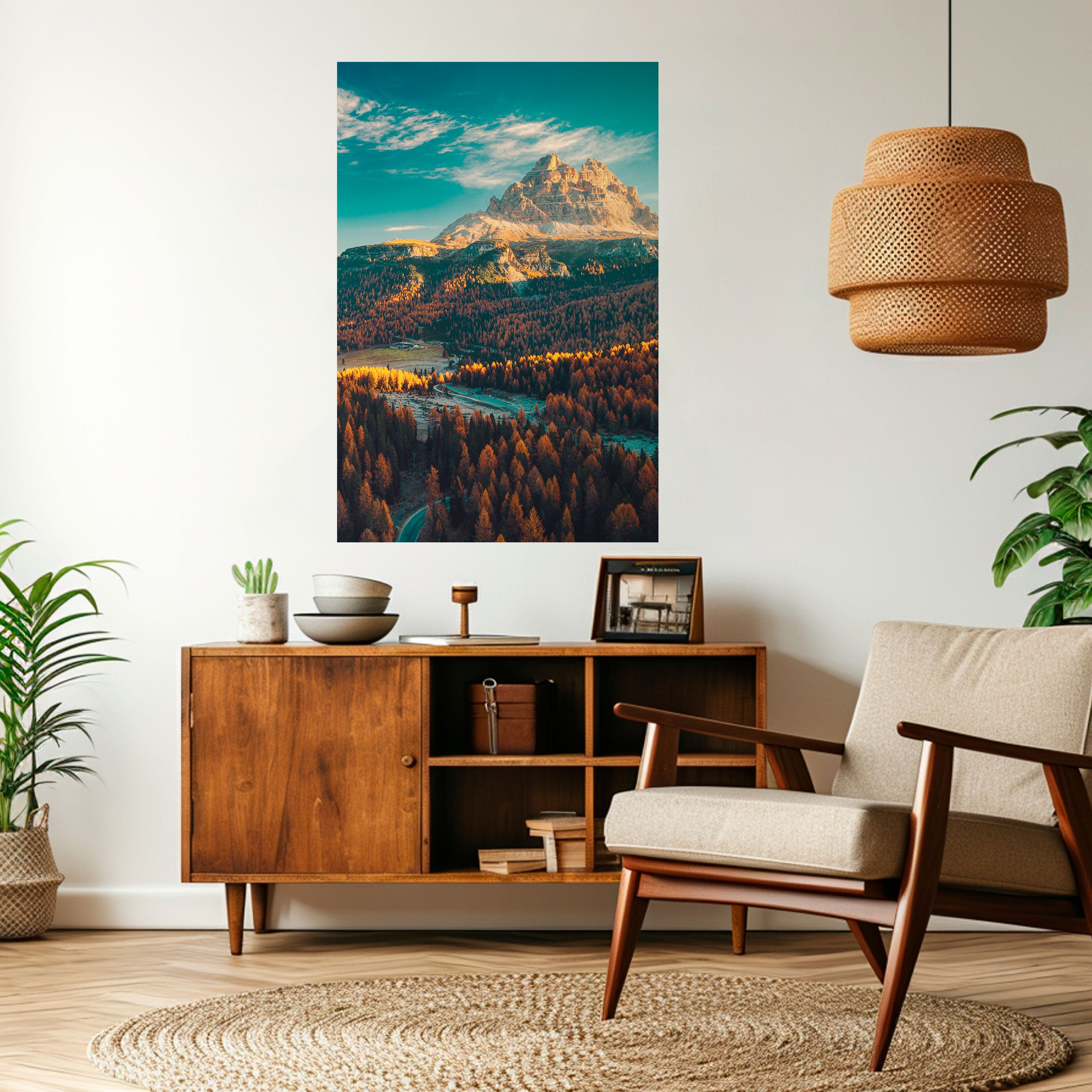 DREAMLAND ESCAPE Peel and Stick Vertical Poster