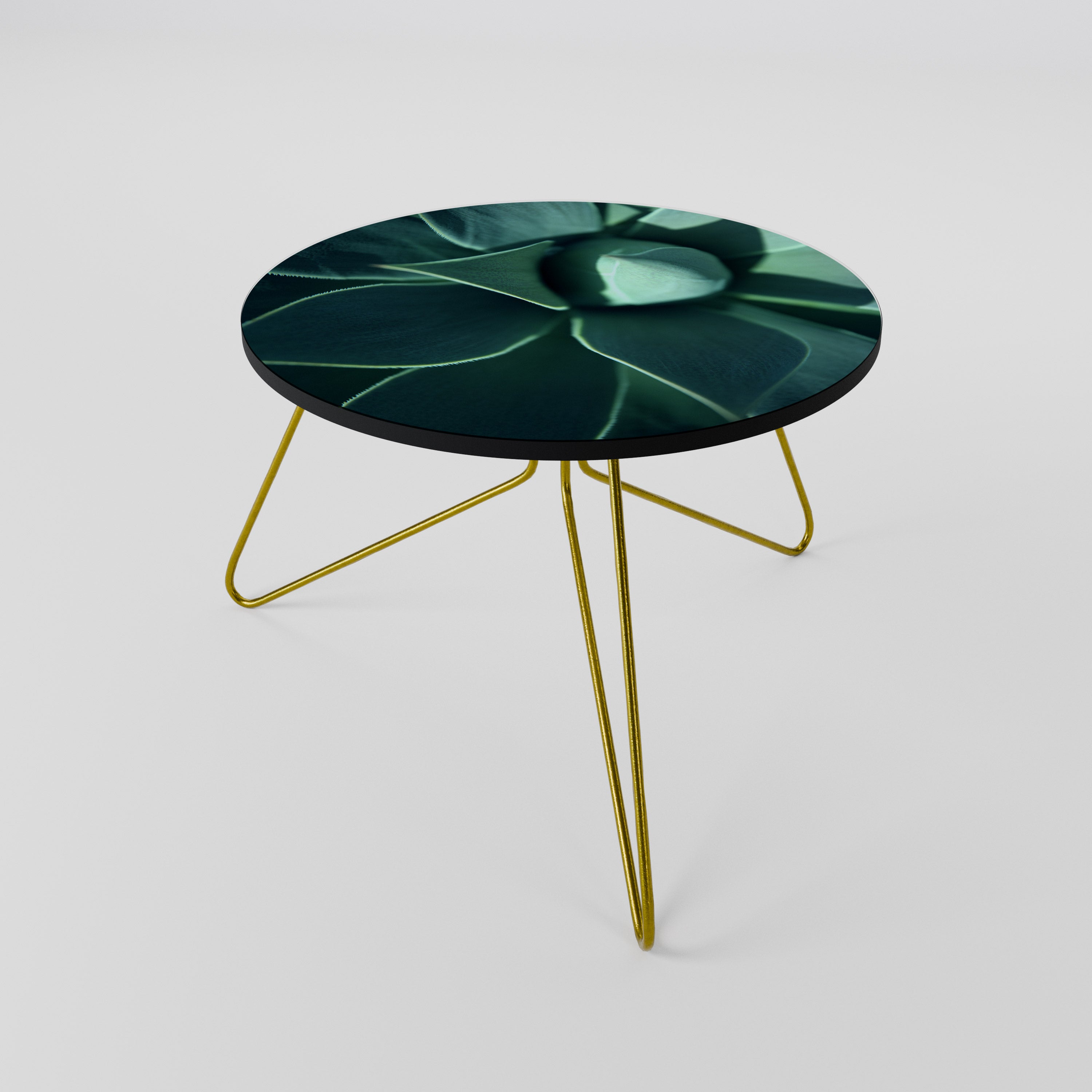 MYSTICAL GREEN WHORL Coffee Table 60