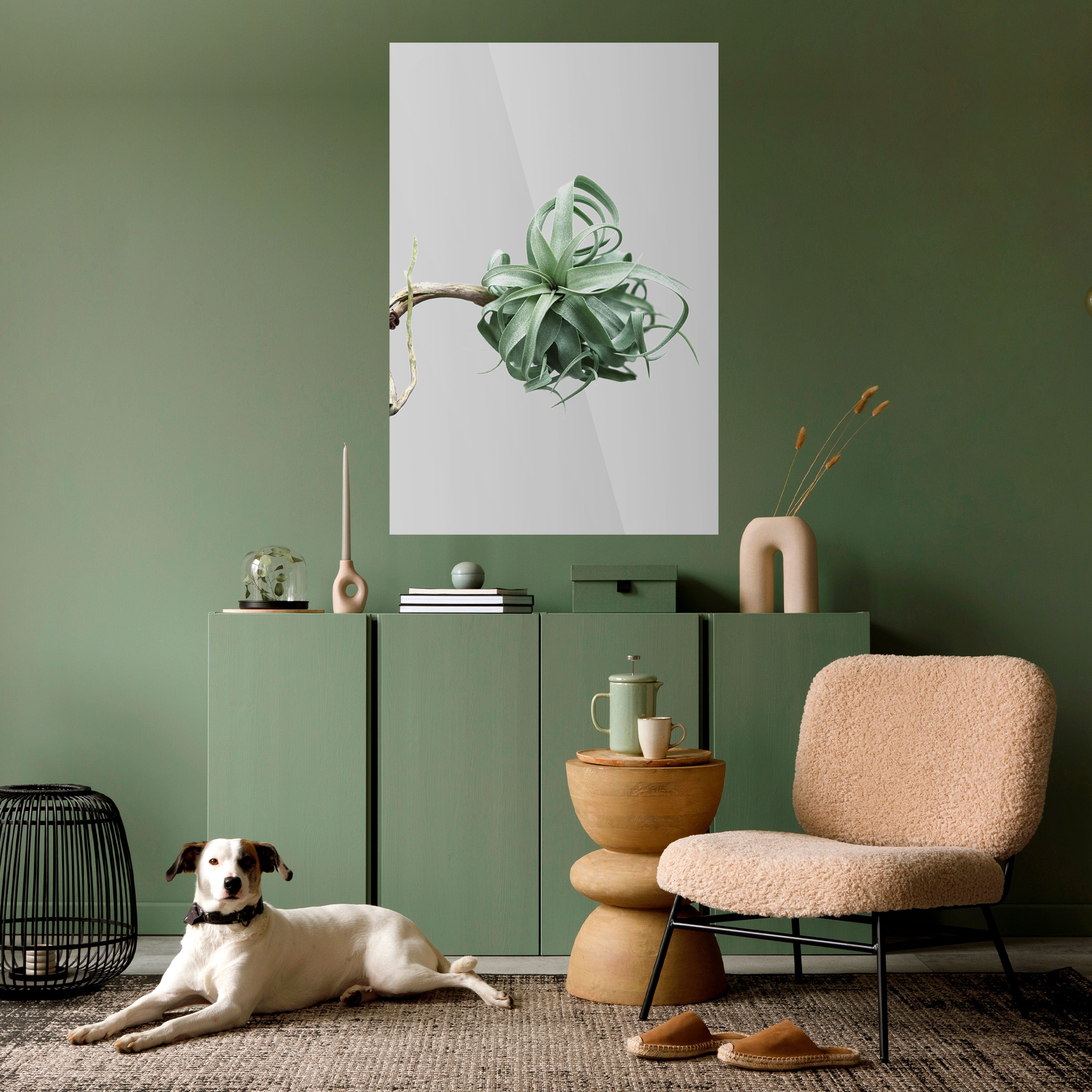 TANGLE OF NATURE Peel and Stick Vertical Poster
