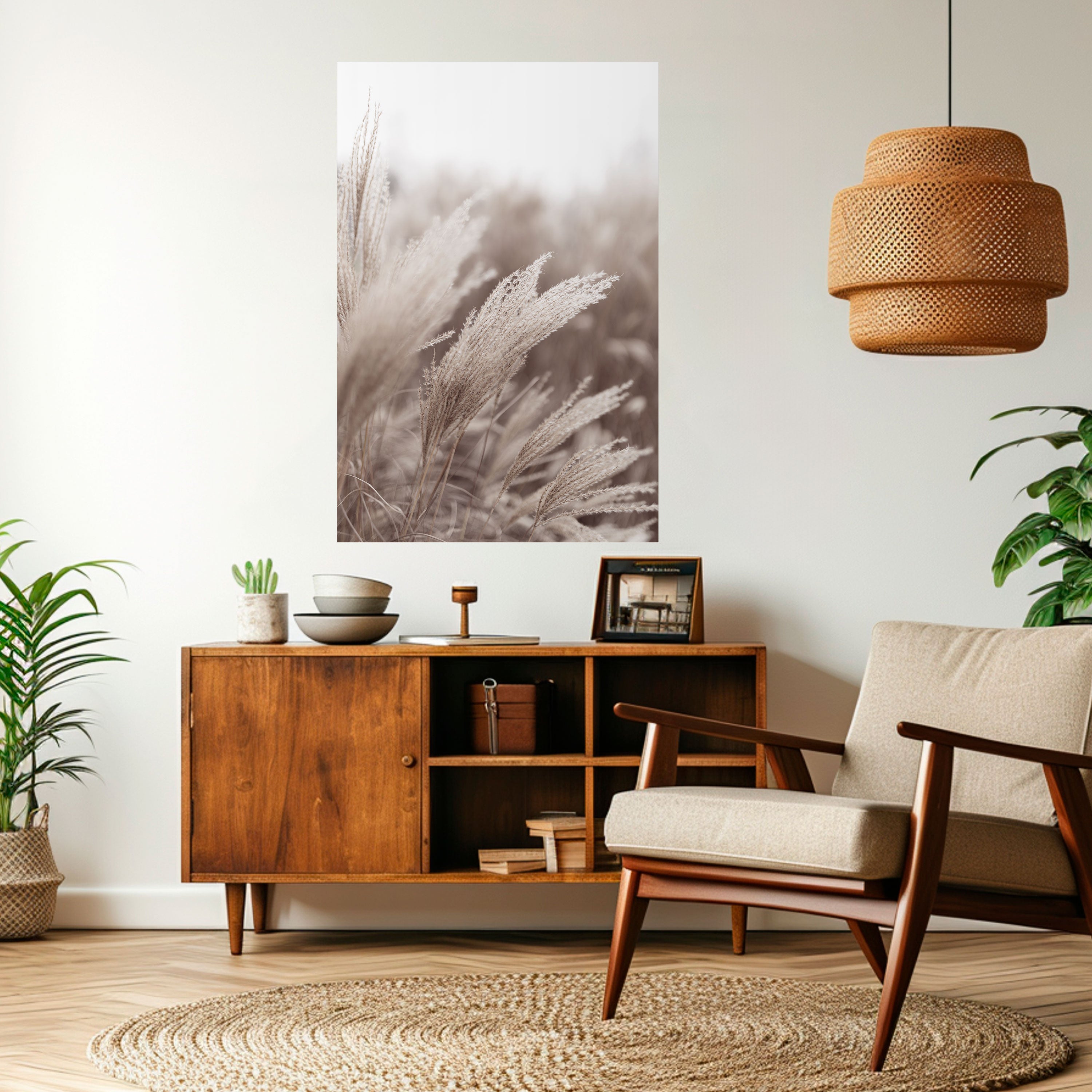 TRANQUIL NATURE'S TOUCH Peel and Stick Vertical Poster