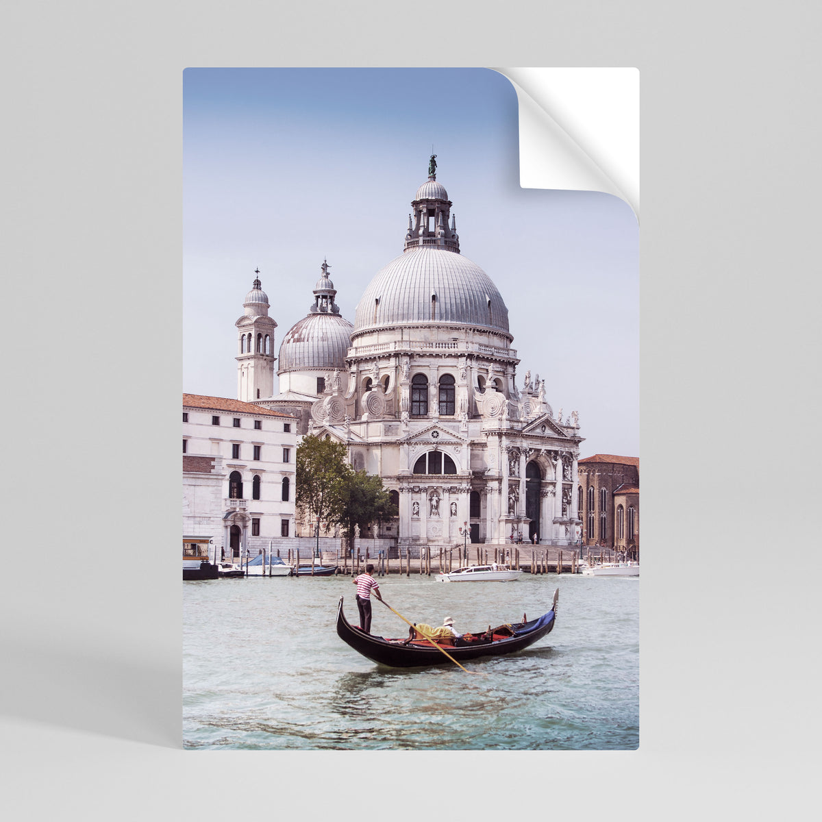 GONDOLA SERENADE Póster adhesivo vertical