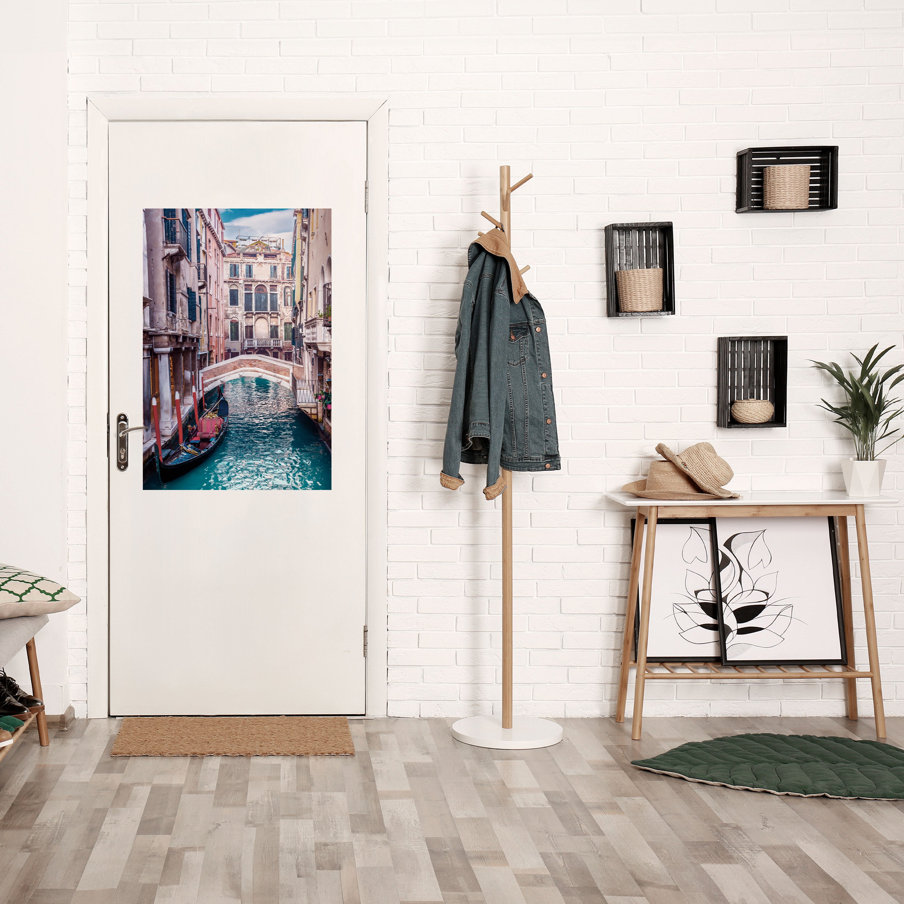 GONDOLA GLIDE Peel and Stick Vertical Poster