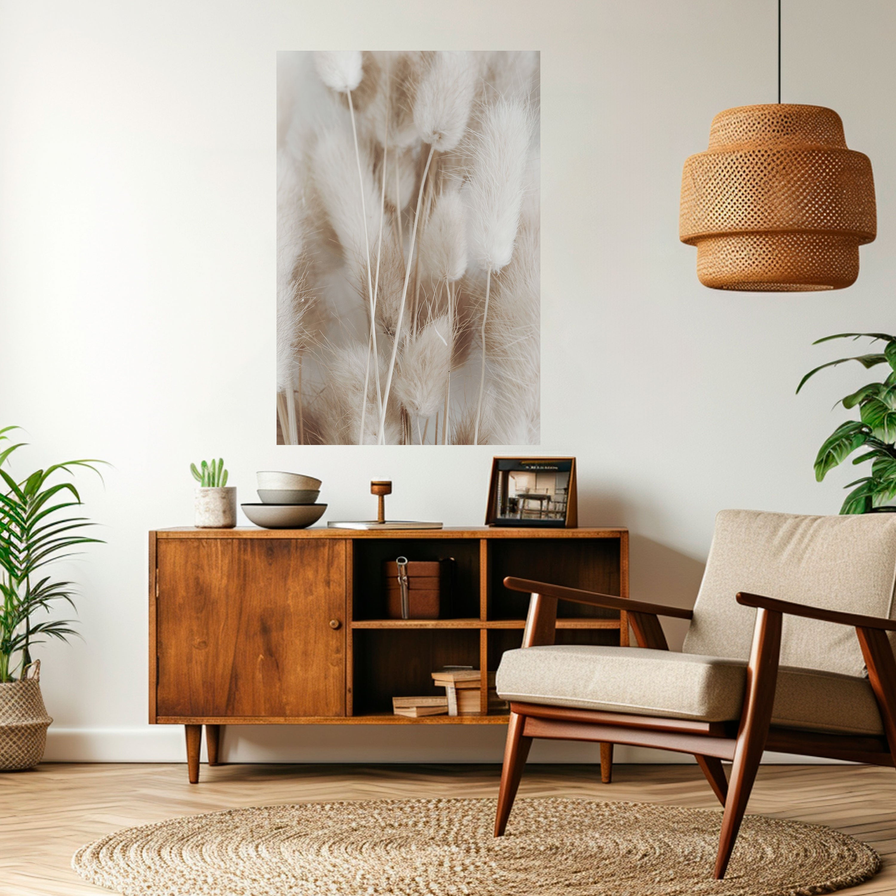 SOFTNESS IN FOCUS Peel and Stick Vertical Poster