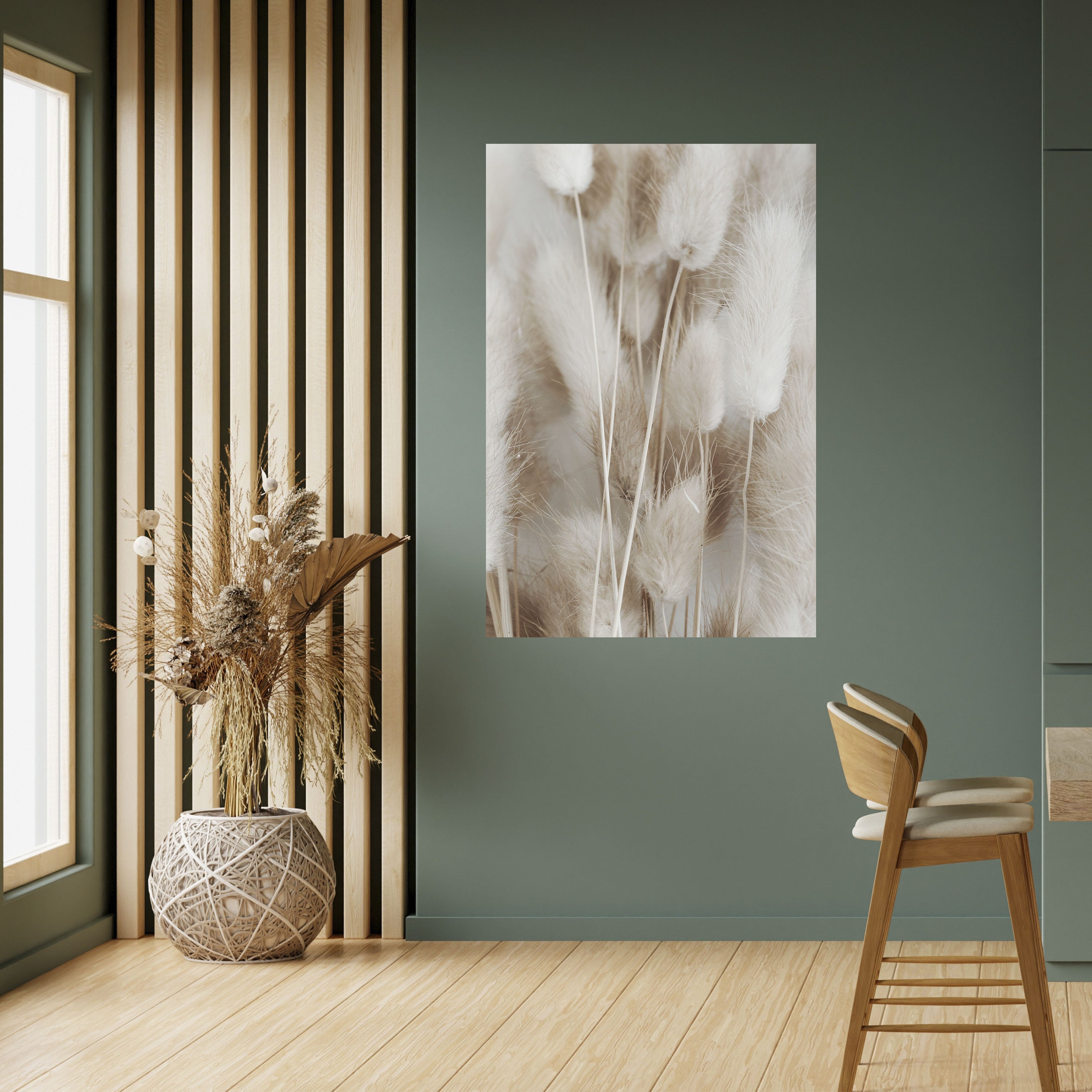 SOFTNESS IN FOCUS Peel and Stick Vertical Poster