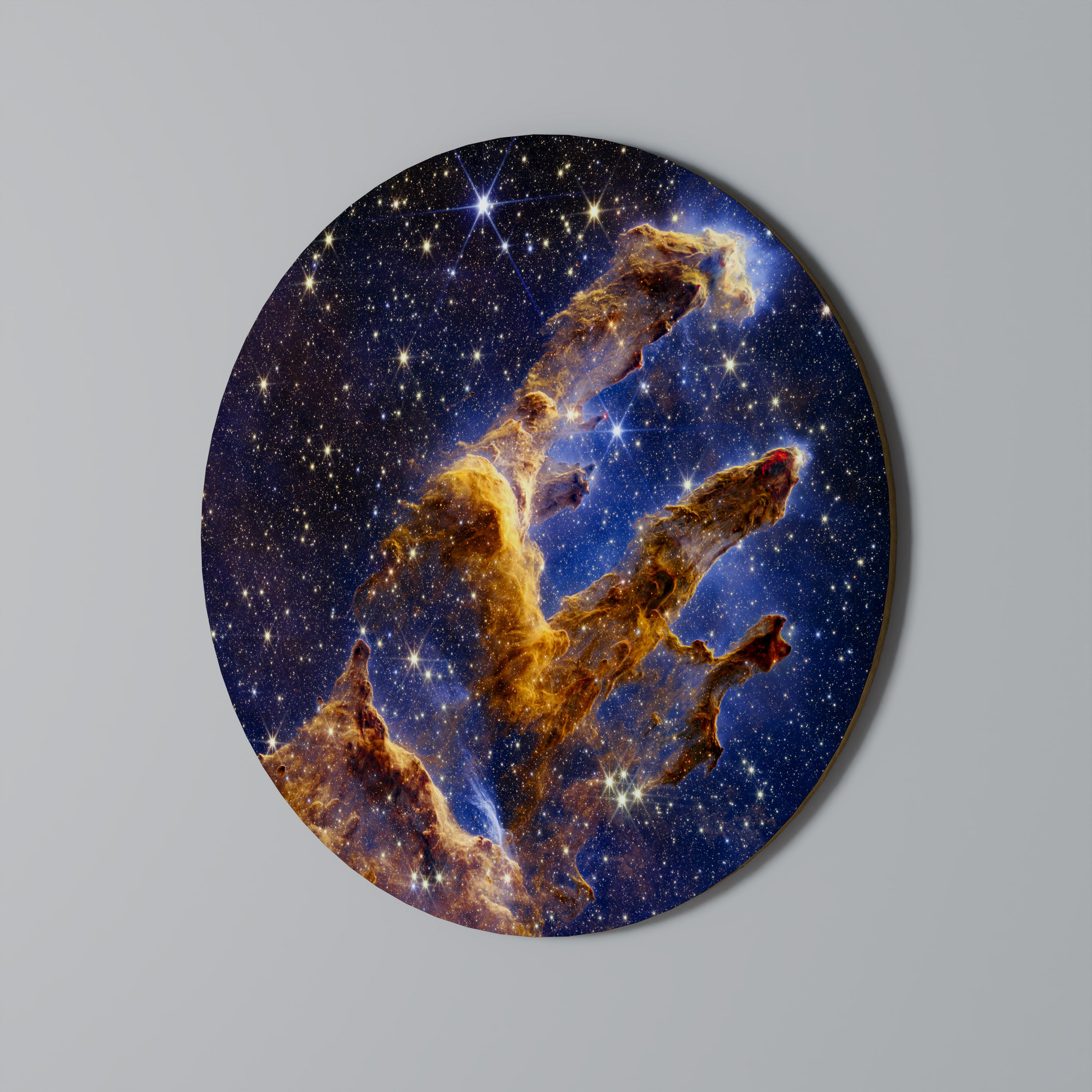 COSMIC DREAMSCAPE Round Wall Art