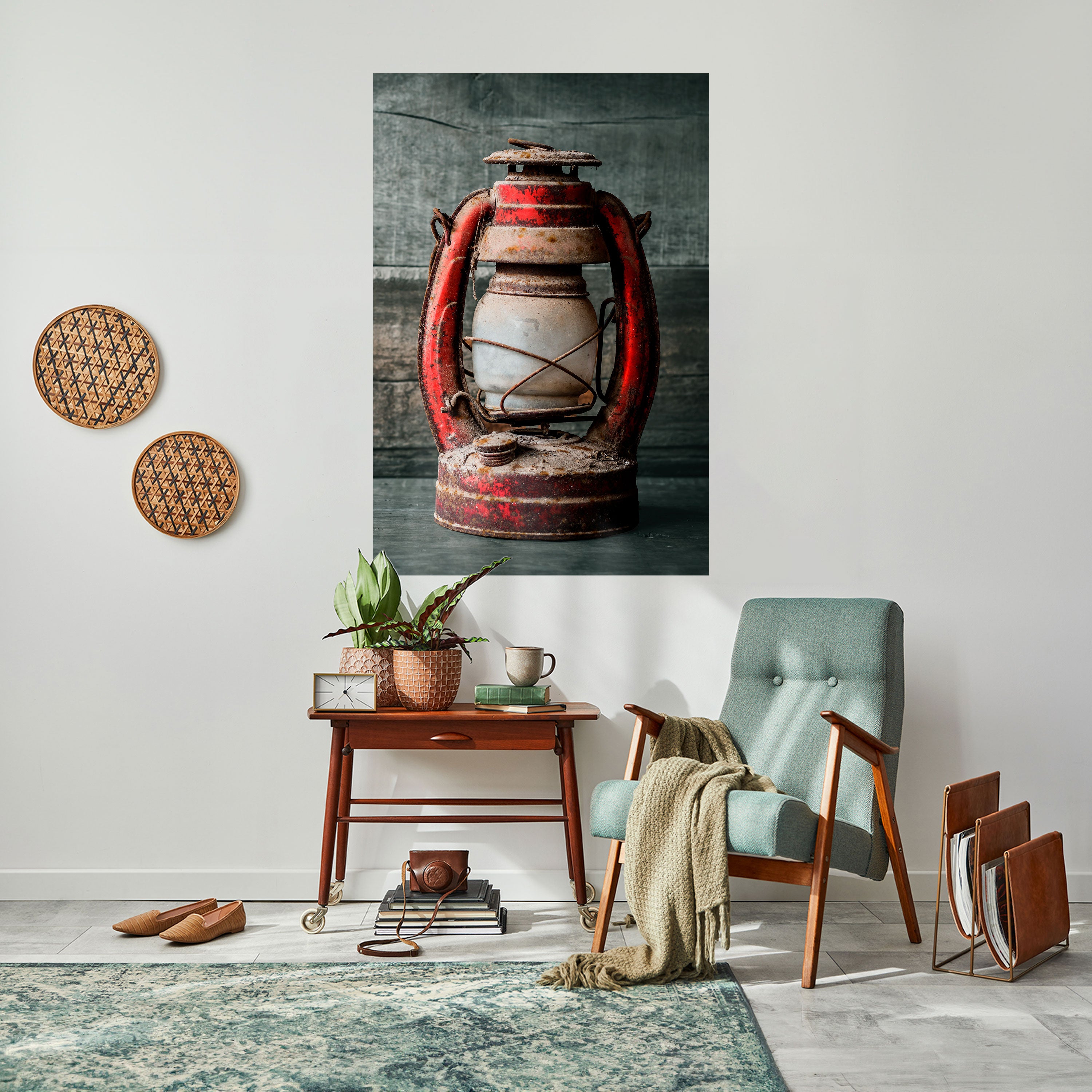 LANTERN OF MEMORIES Peel and Stick Vertical Poster