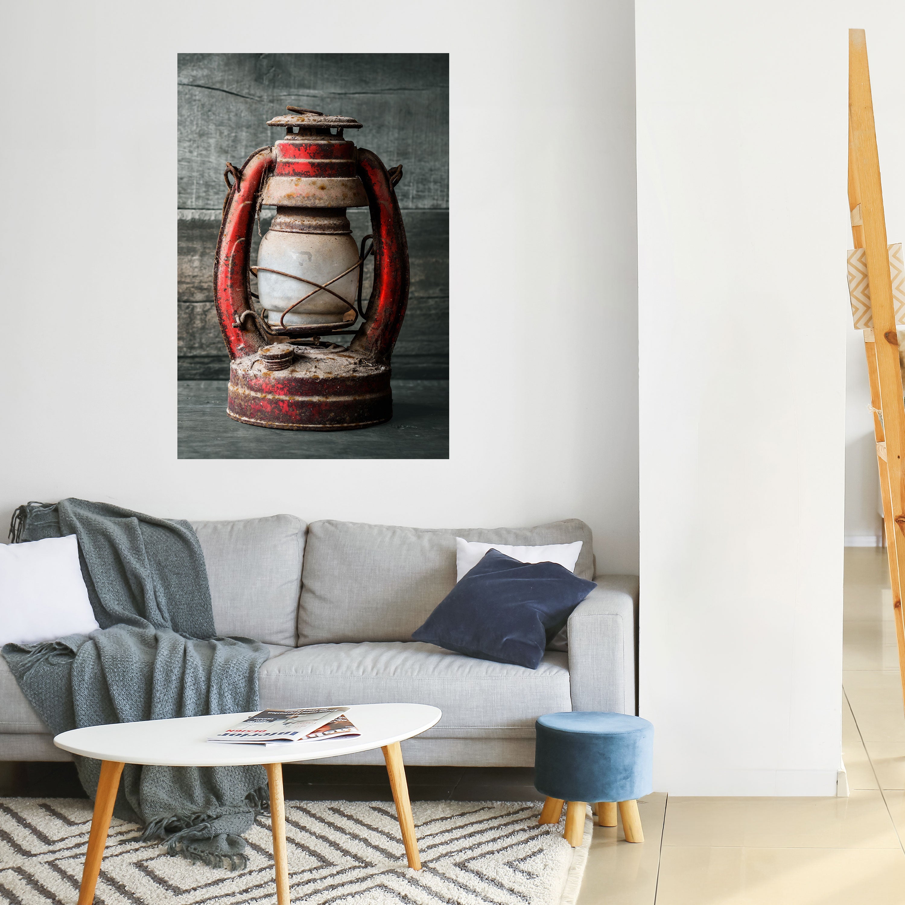 LANTERN OF MEMORIES Peel and Stick Vertical Poster