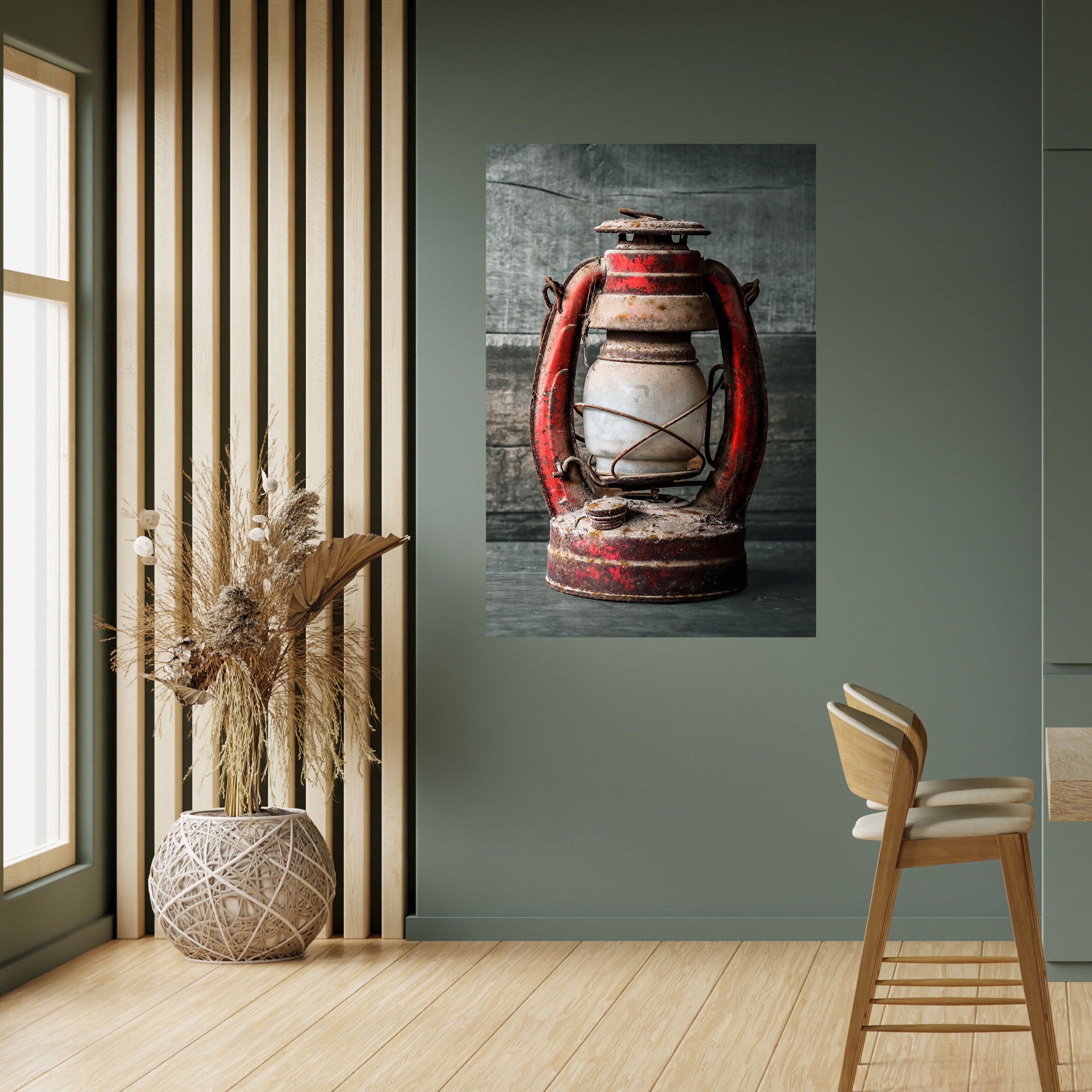 LANTERN OF MEMORIES Peel and Stick Vertical Poster