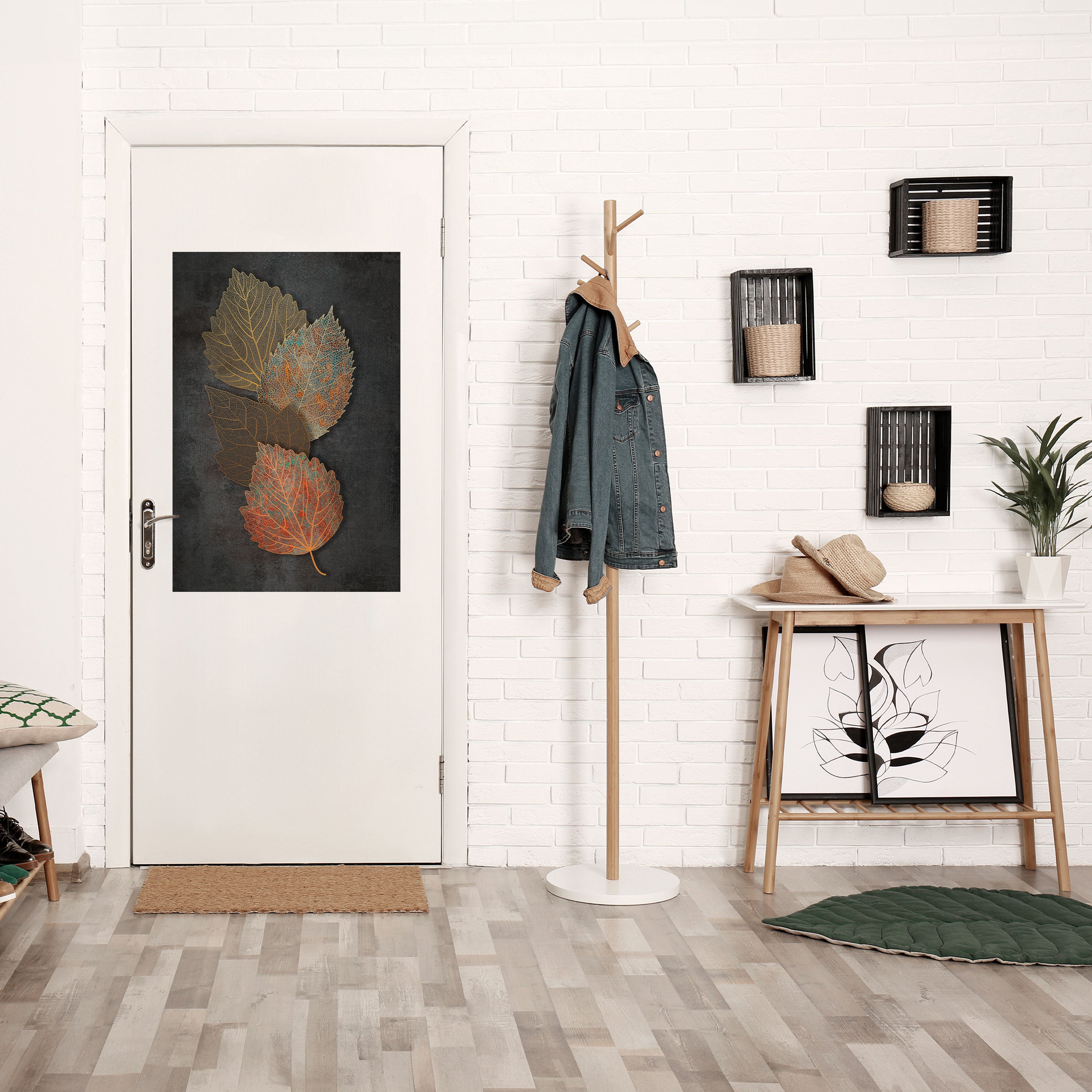 FOLIAGE IN FOCUS Peel and Stick Vertical Poster
