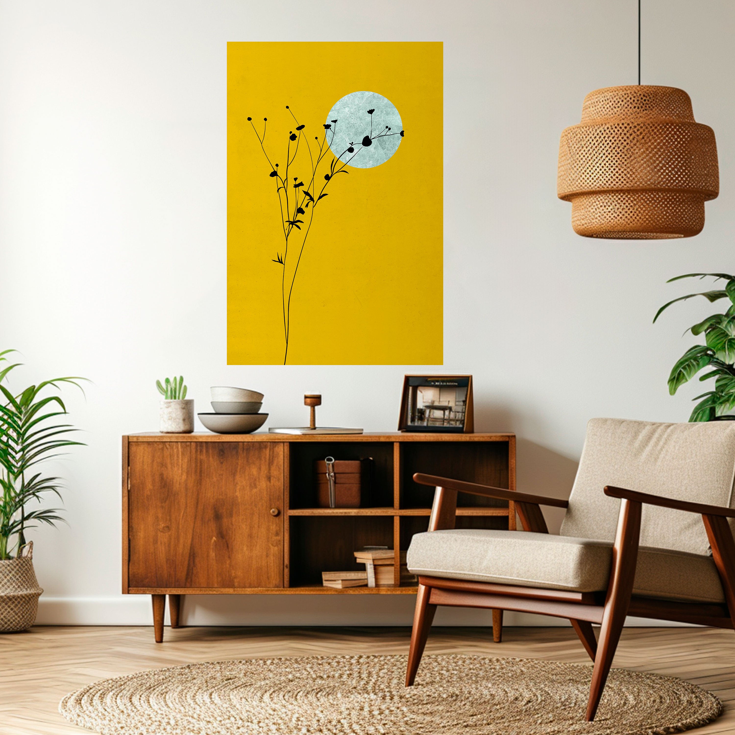RISE IN THE LIGHT Peel and Stick Vertical Poster