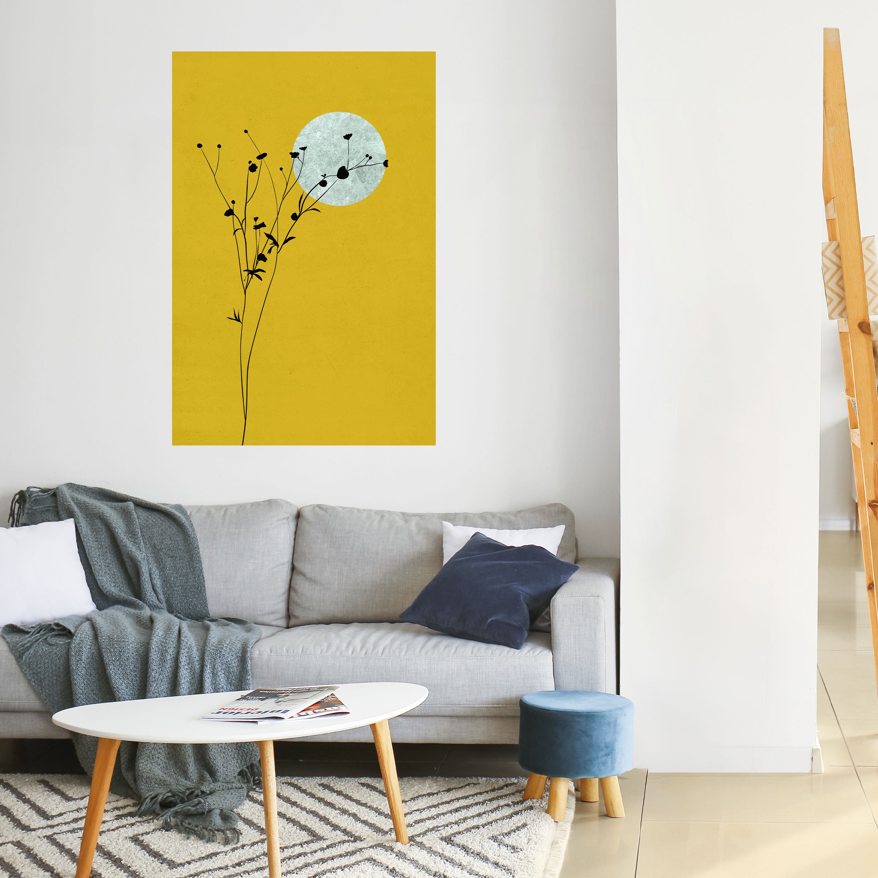 RISE IN THE LIGHT Peel and Stick Vertical Poster