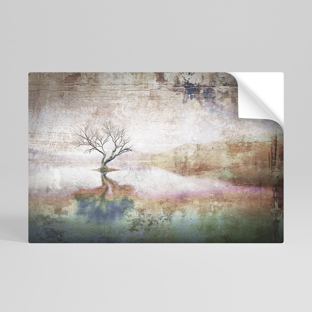 FADING MEMORIES Póster adhesivo horizontal