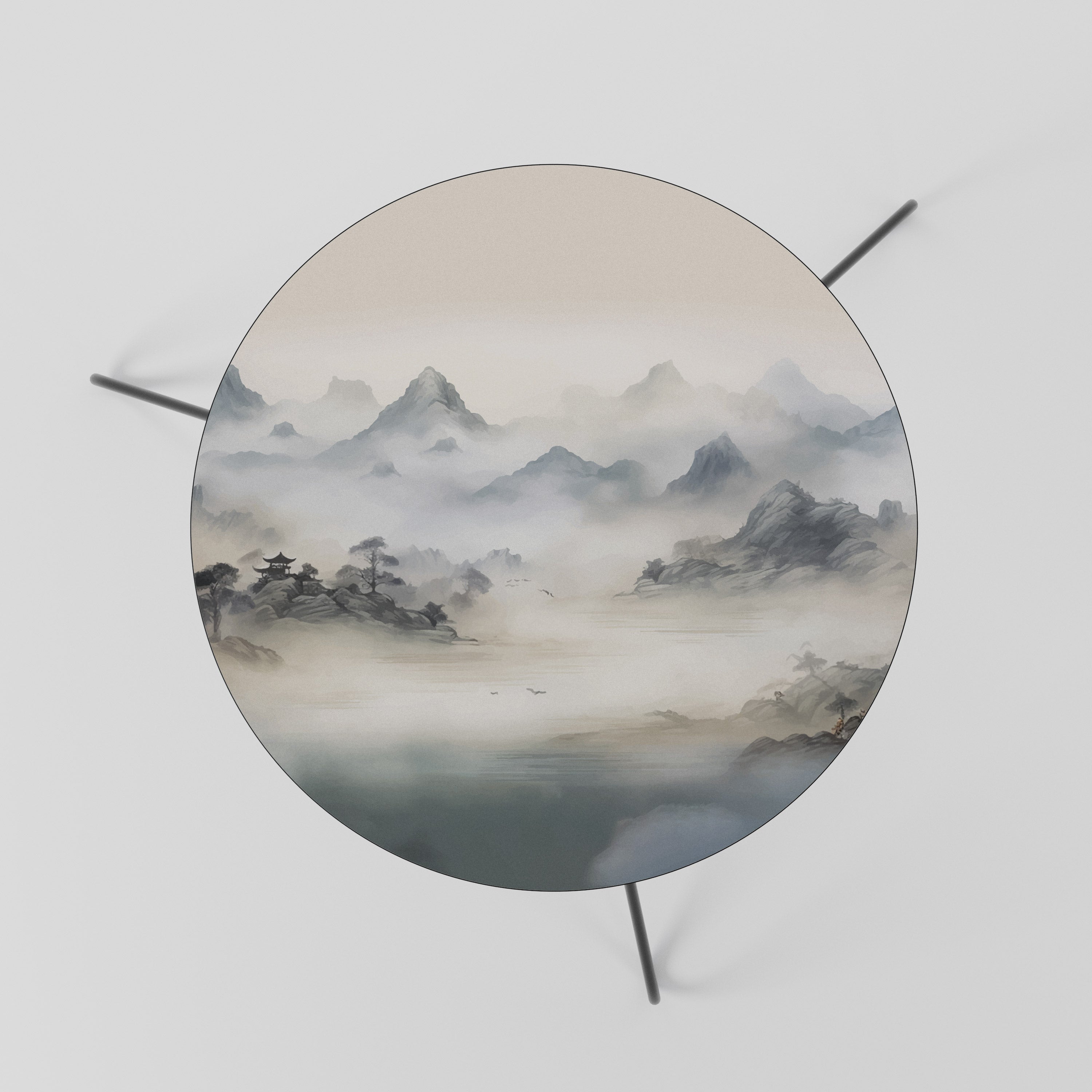 HIDDEN TEMPLE MIST Coffee Table 60