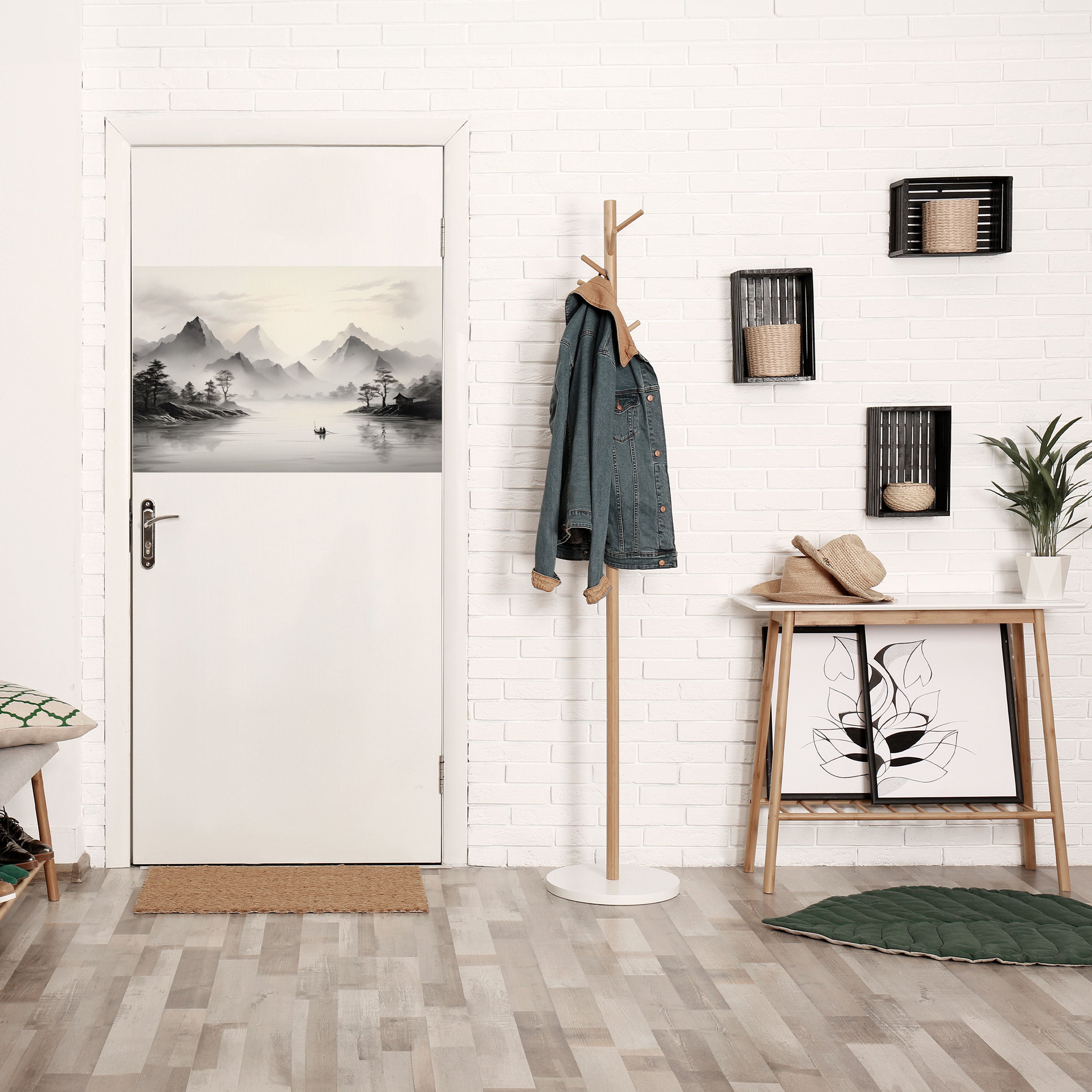 ASIAN VENTURE Peel and Stick Horizontal Poster