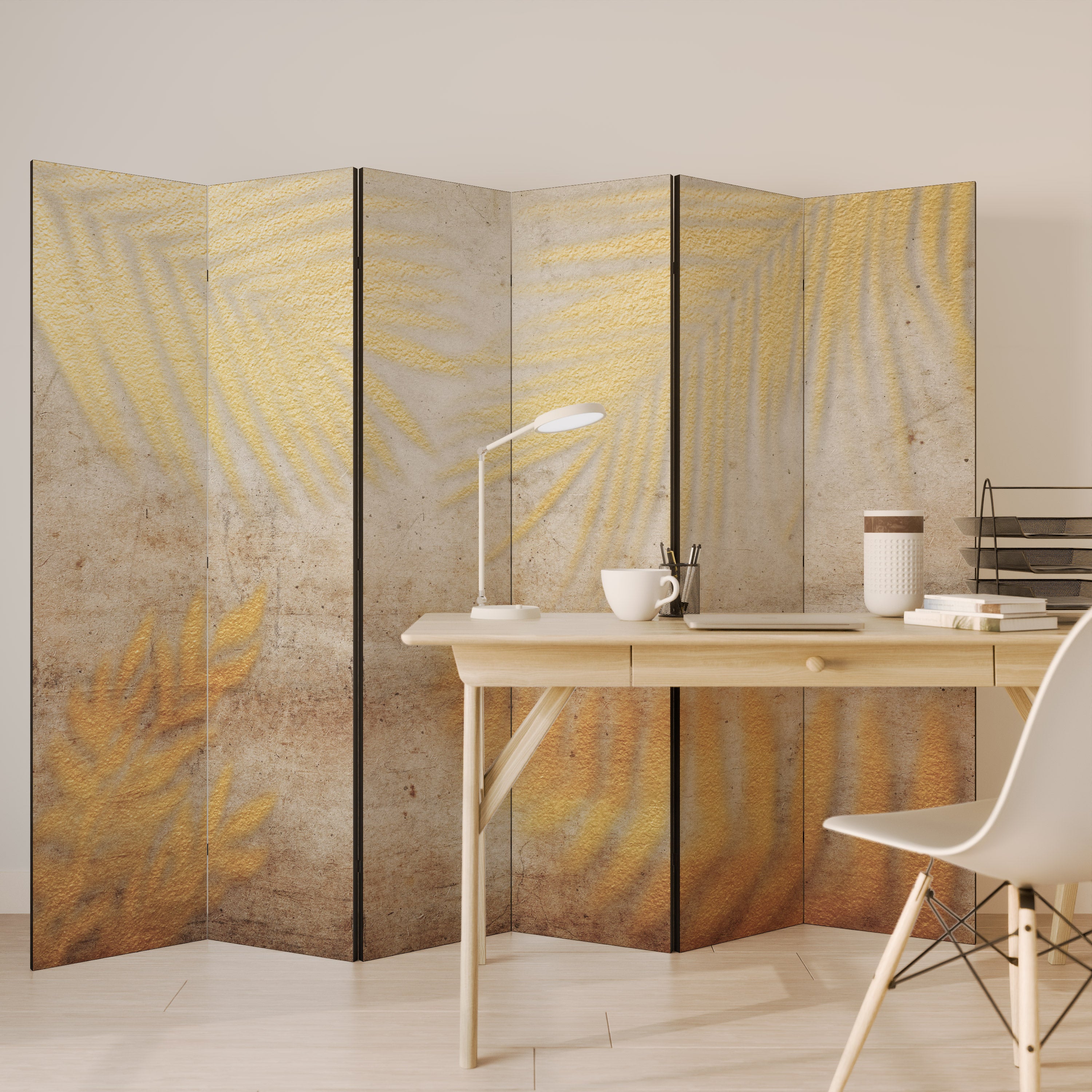 Biombo decorativo SUNSHADOW DREAMSCAPE de 6 paneles