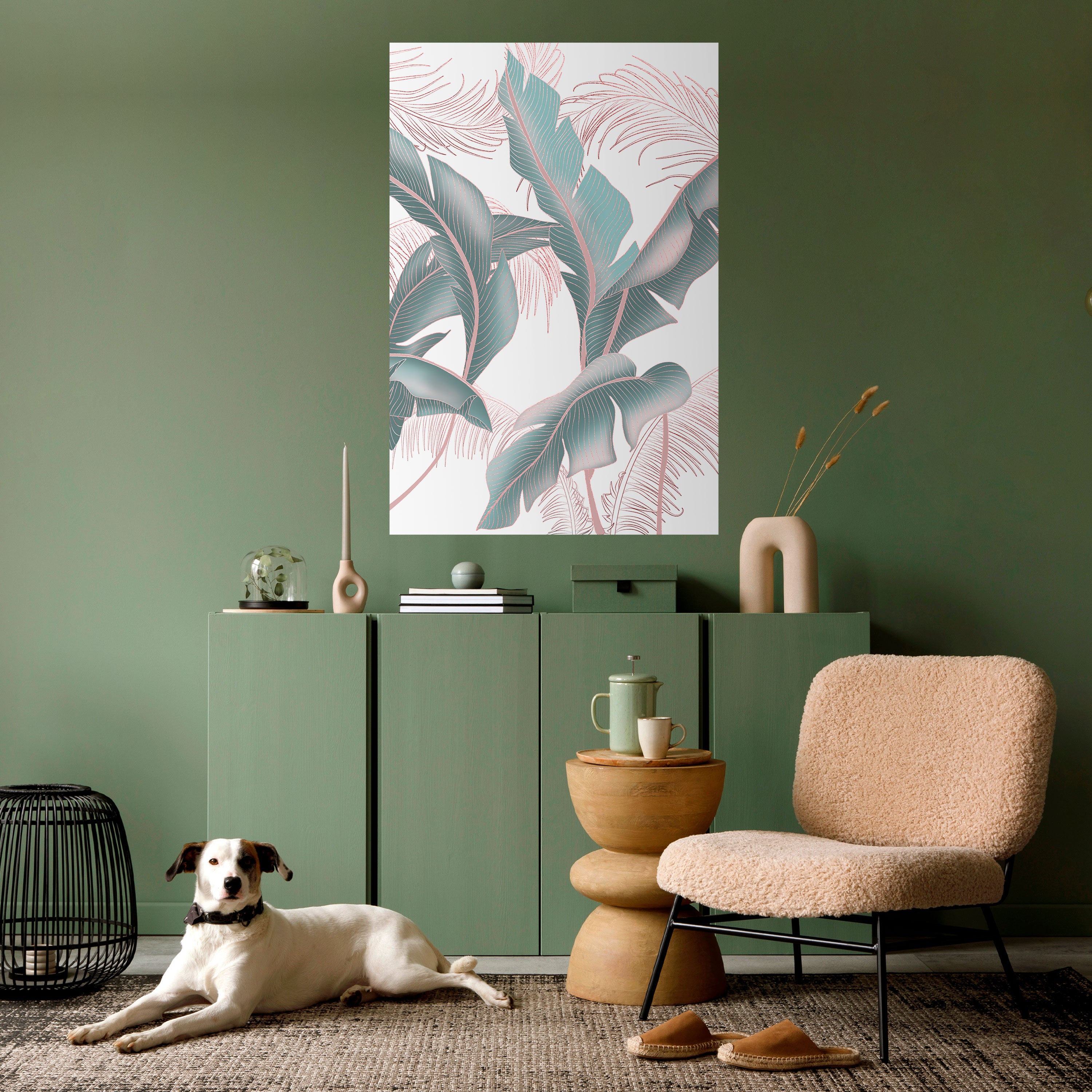 DELICATE BLISS Peel and Stick Vertical Poster
