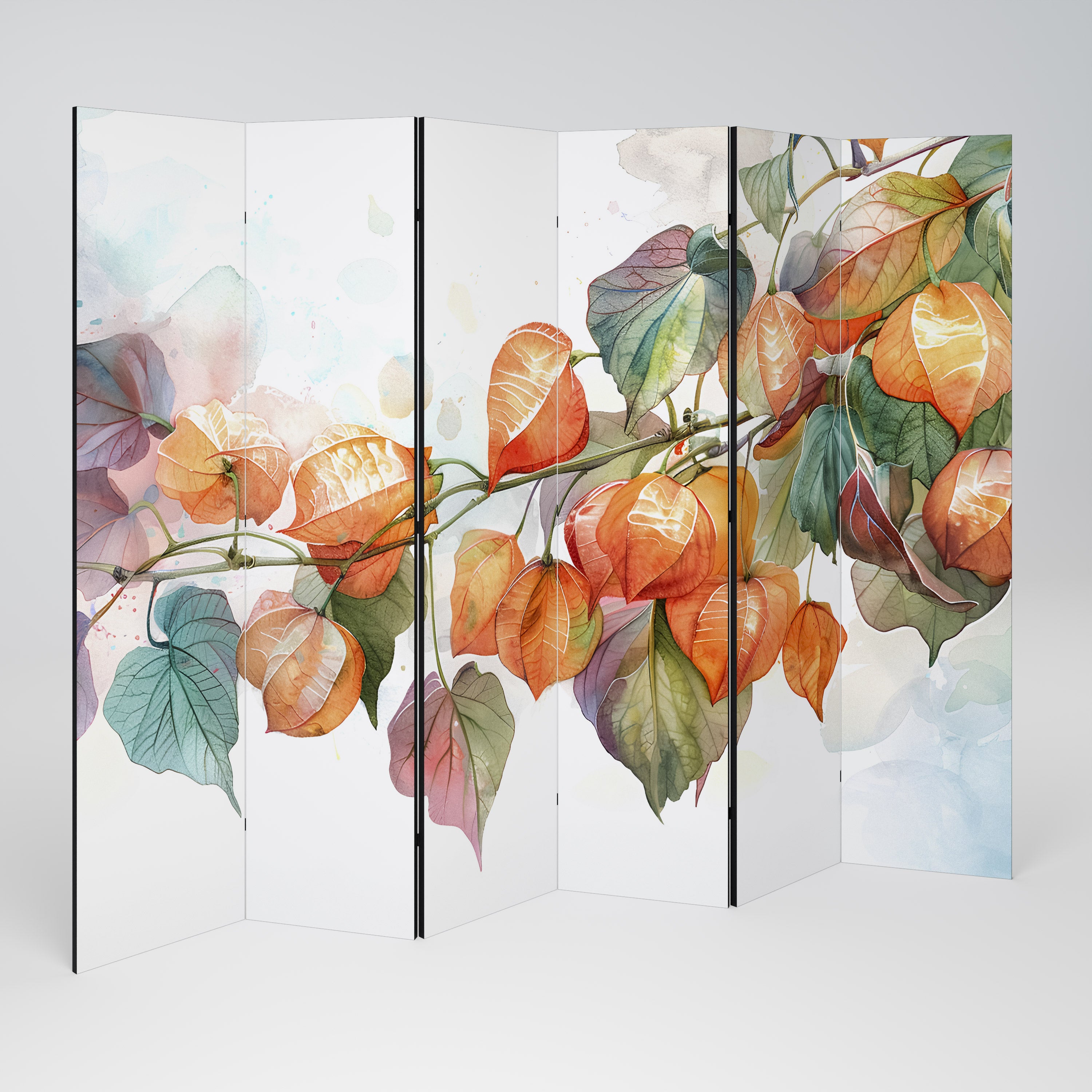 Biombo decorativo FLEETING DAYS de 6 paneles