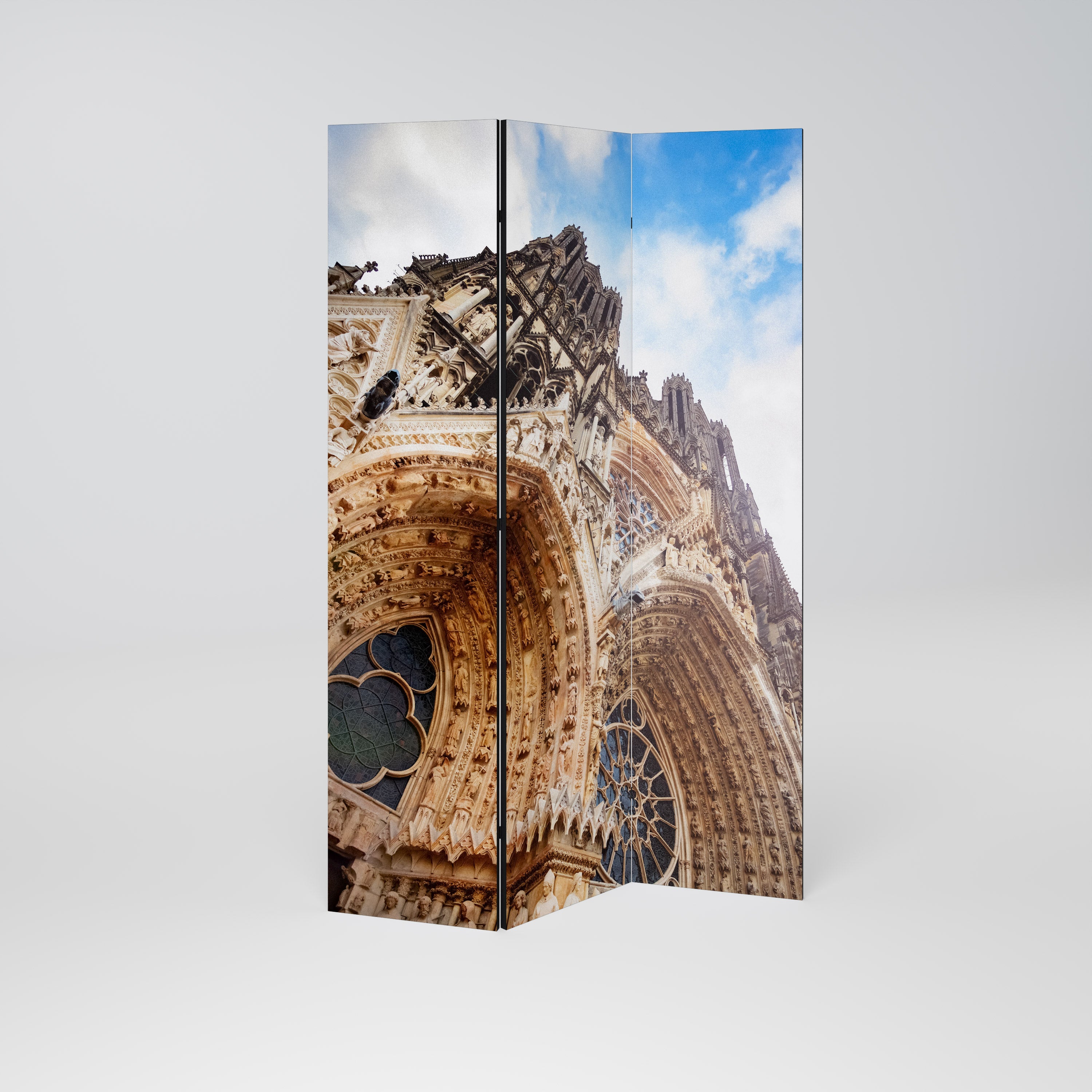 MYSTICAL ANGLES REVEALED Decorative 3-Panel Room Divider