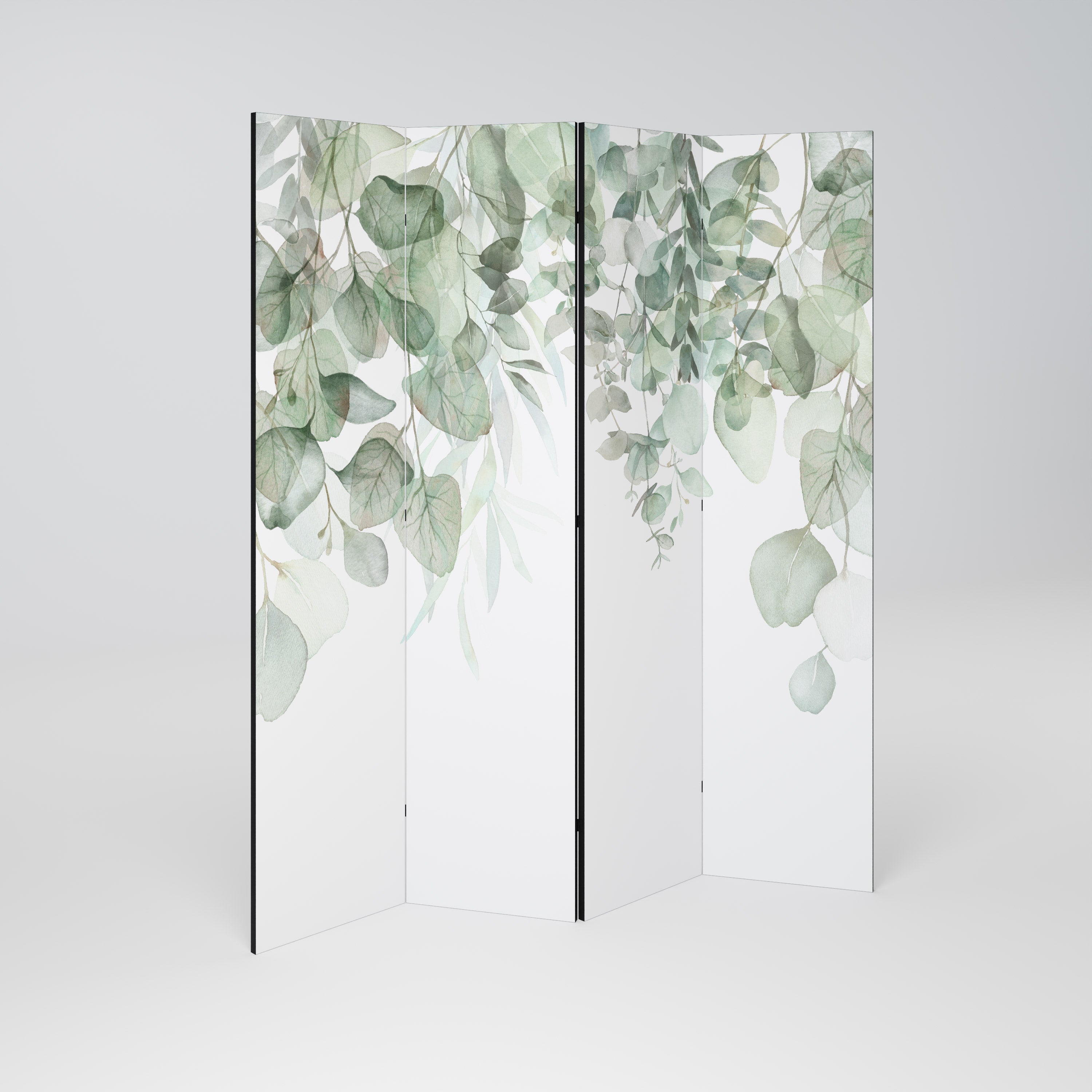 Biombo decorativo de 4 paneles PURE VERDURE