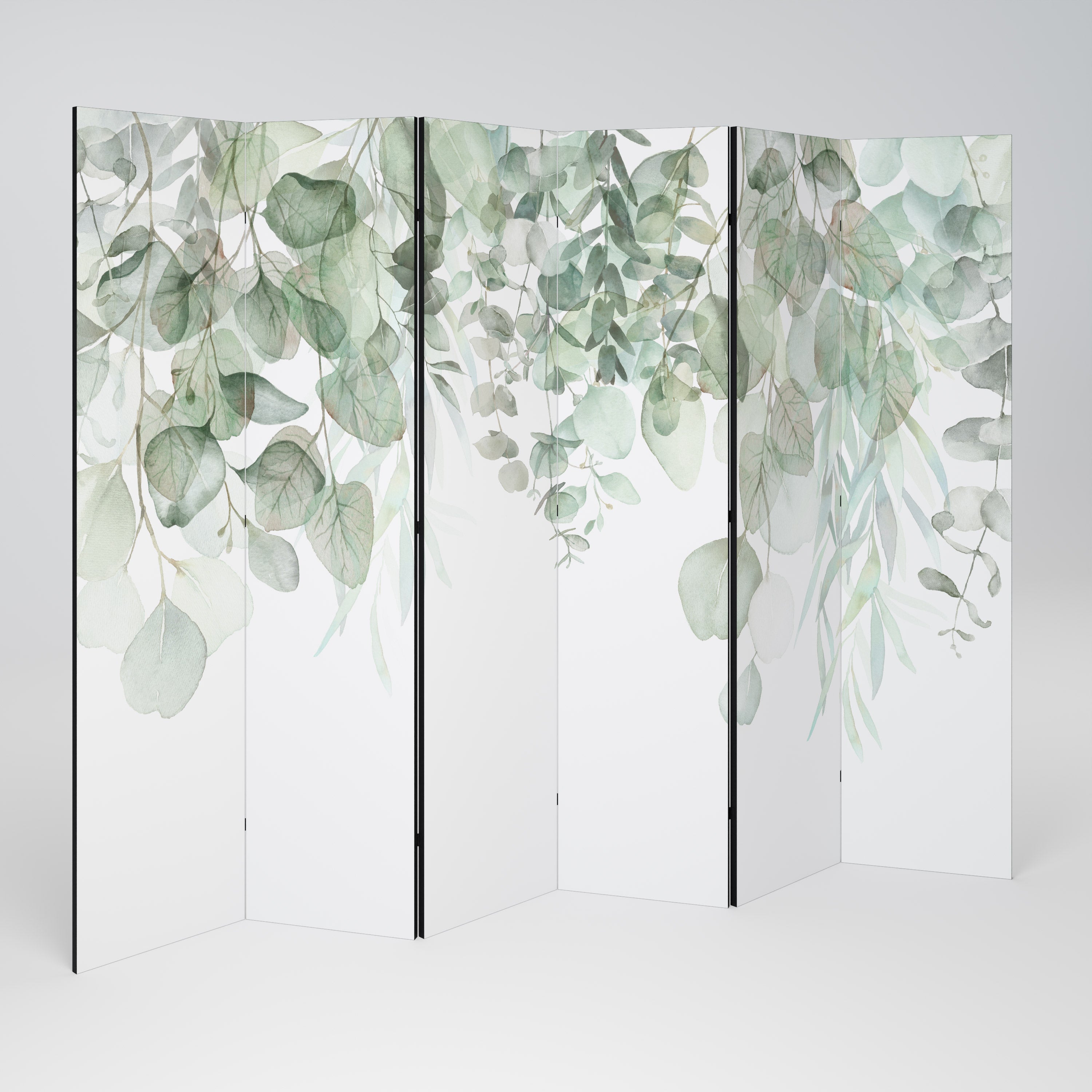 Biombo decorativo de 6 paneles PURE VERDURE