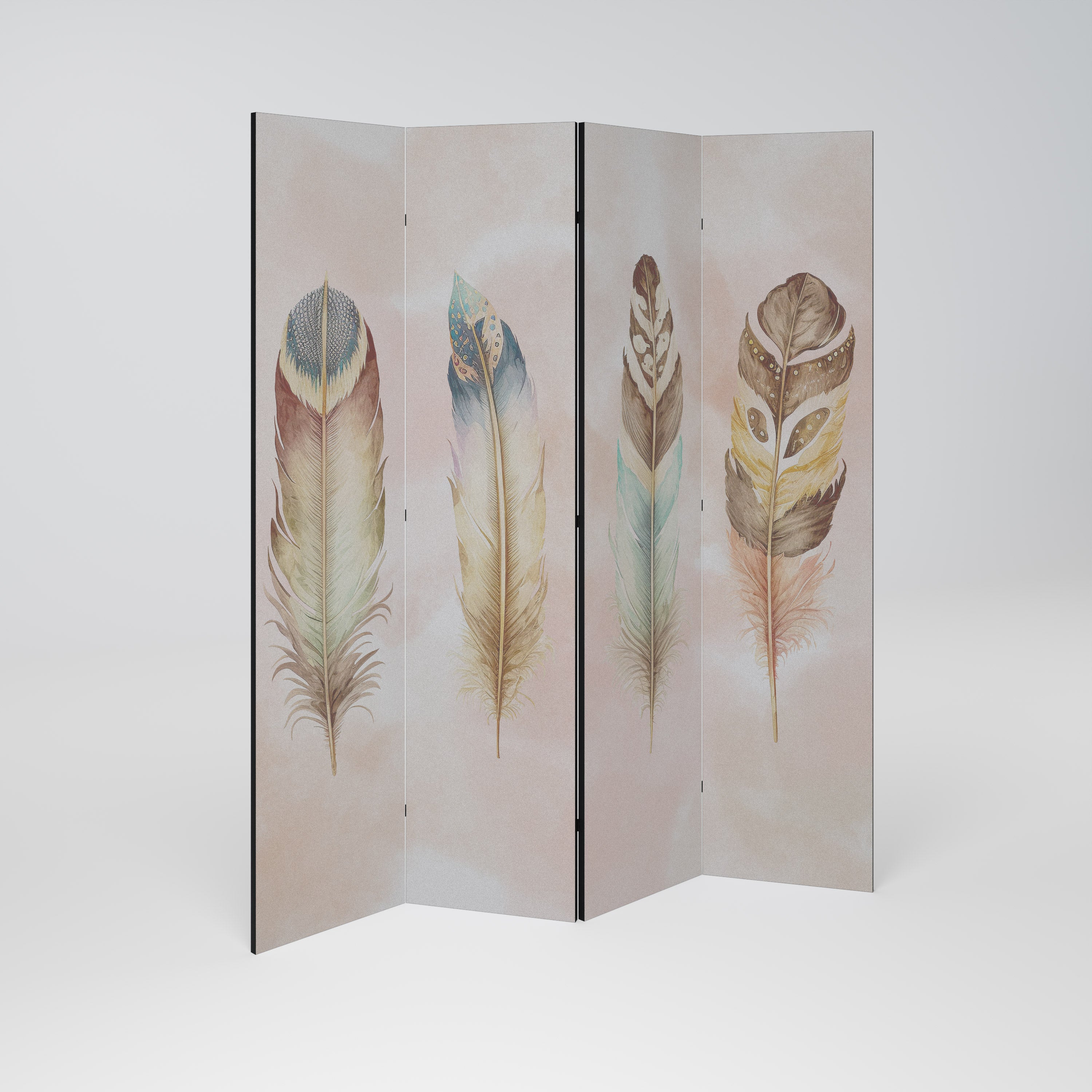 Biombo decorativo de 4 paneles THE DELIQUESCE