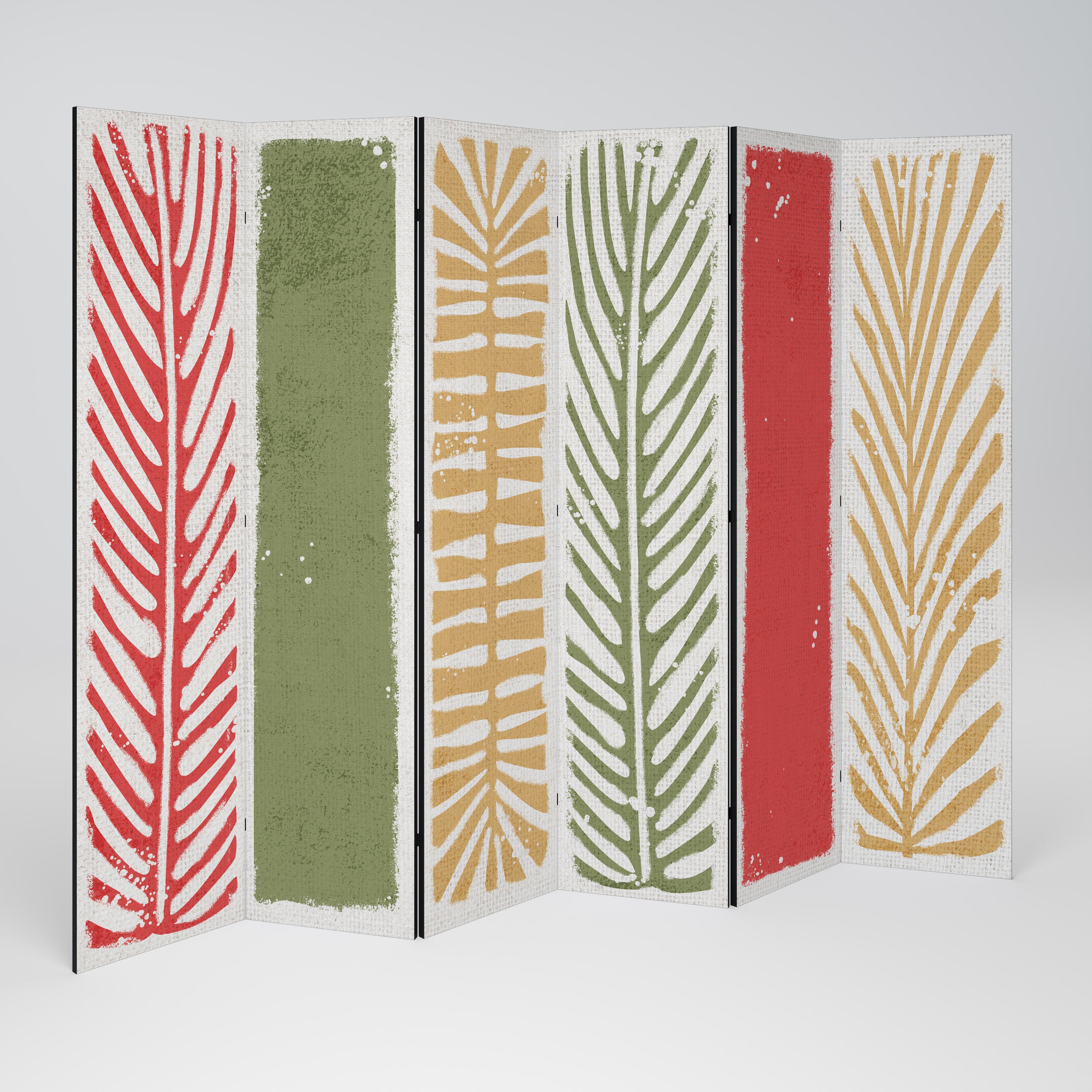 Biombo decorativo de 6 paneles GREENERY WALK