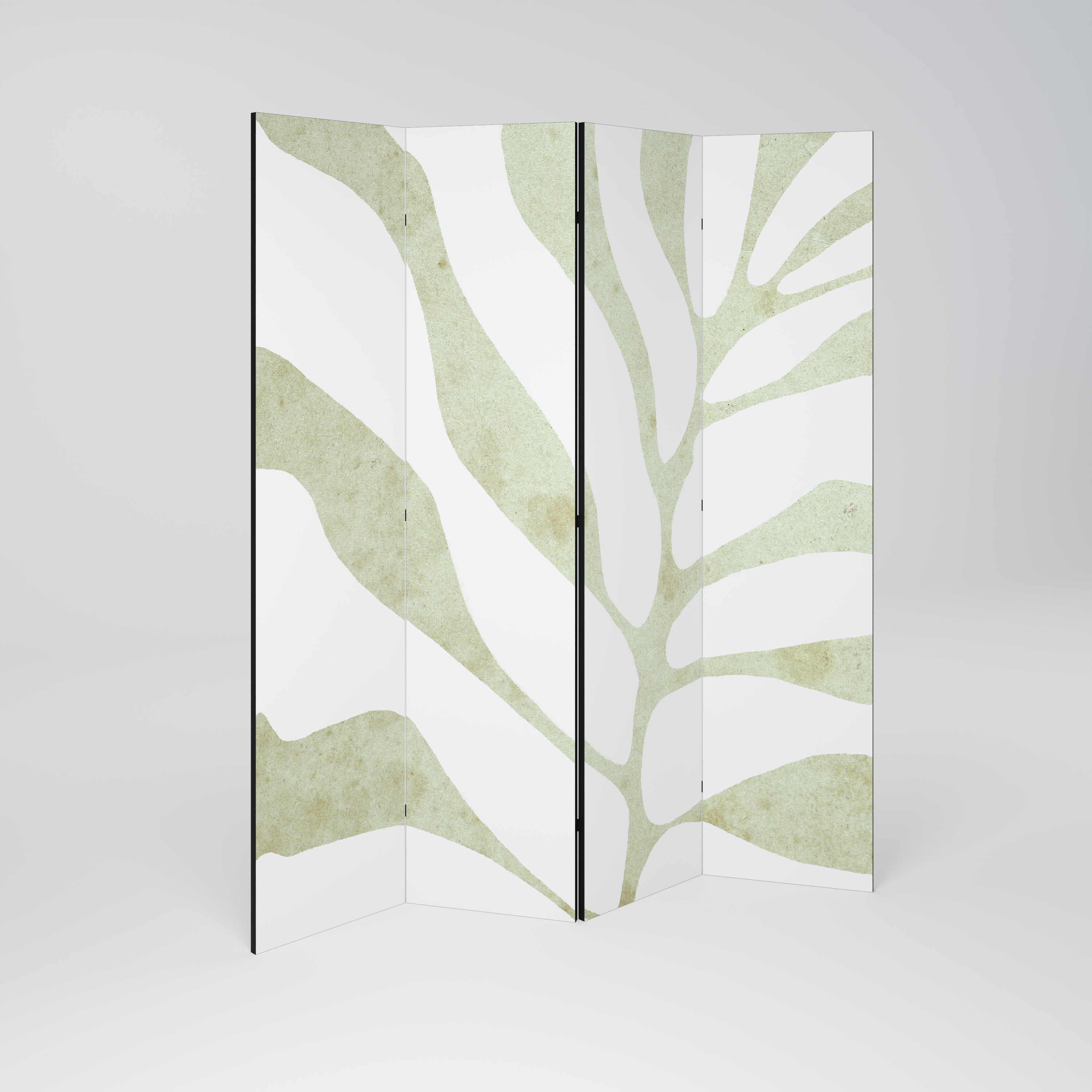 Biombo decorativo de 4 paneles BOTANICAL SPARK