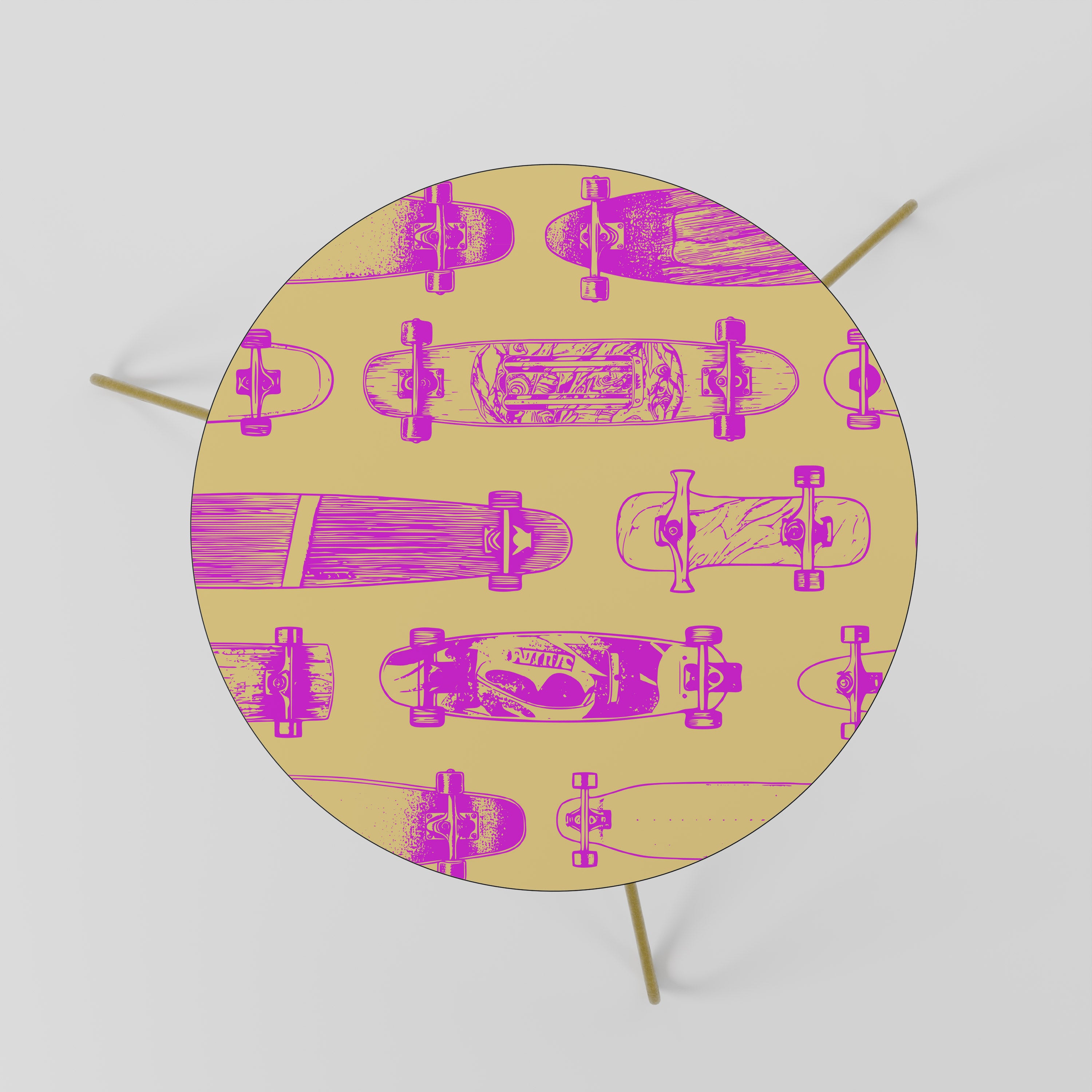 SKATEBOARD ARTISTRY Coffee Table 60