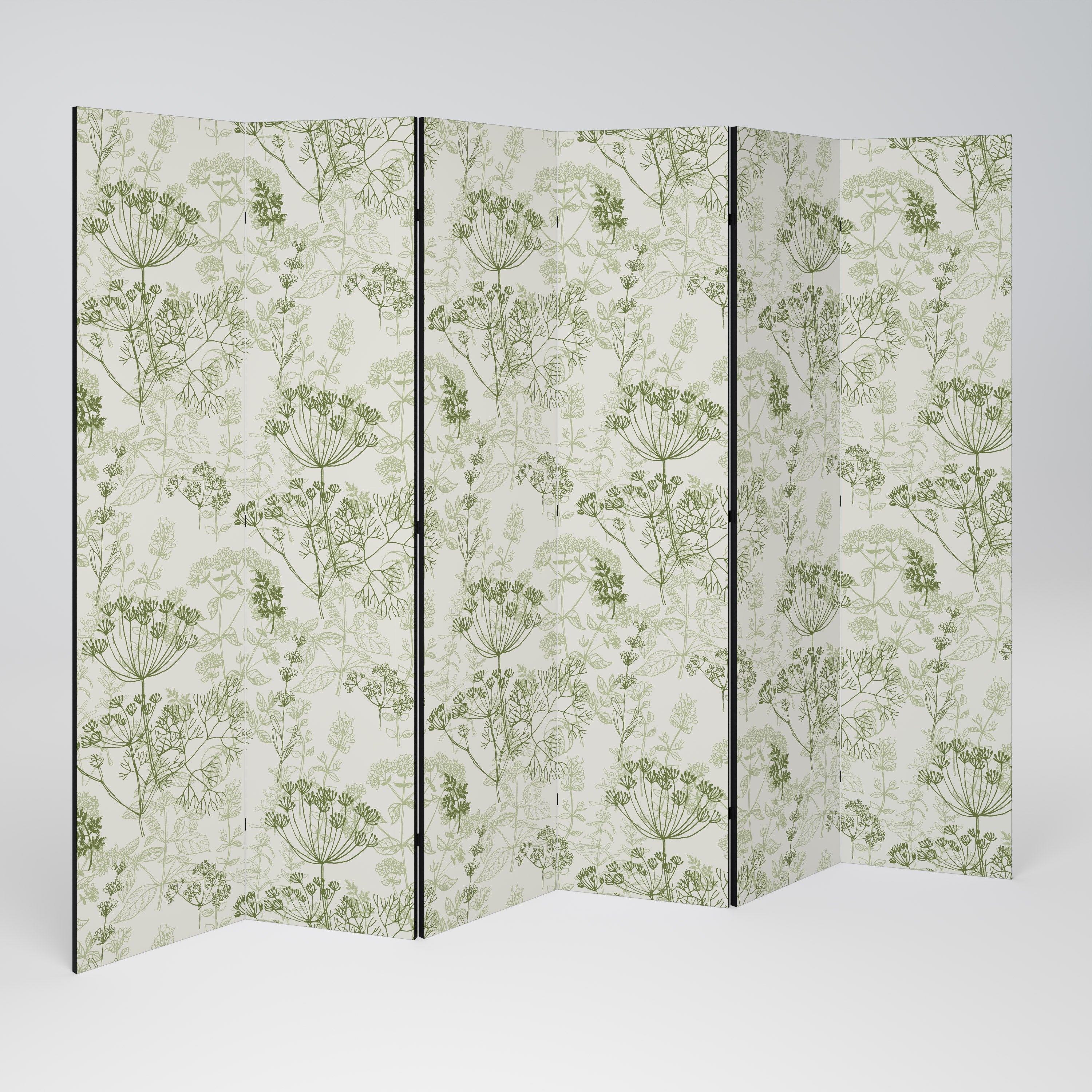 Biombo decorativo de 6 paneles FENNEL BALDACHIN