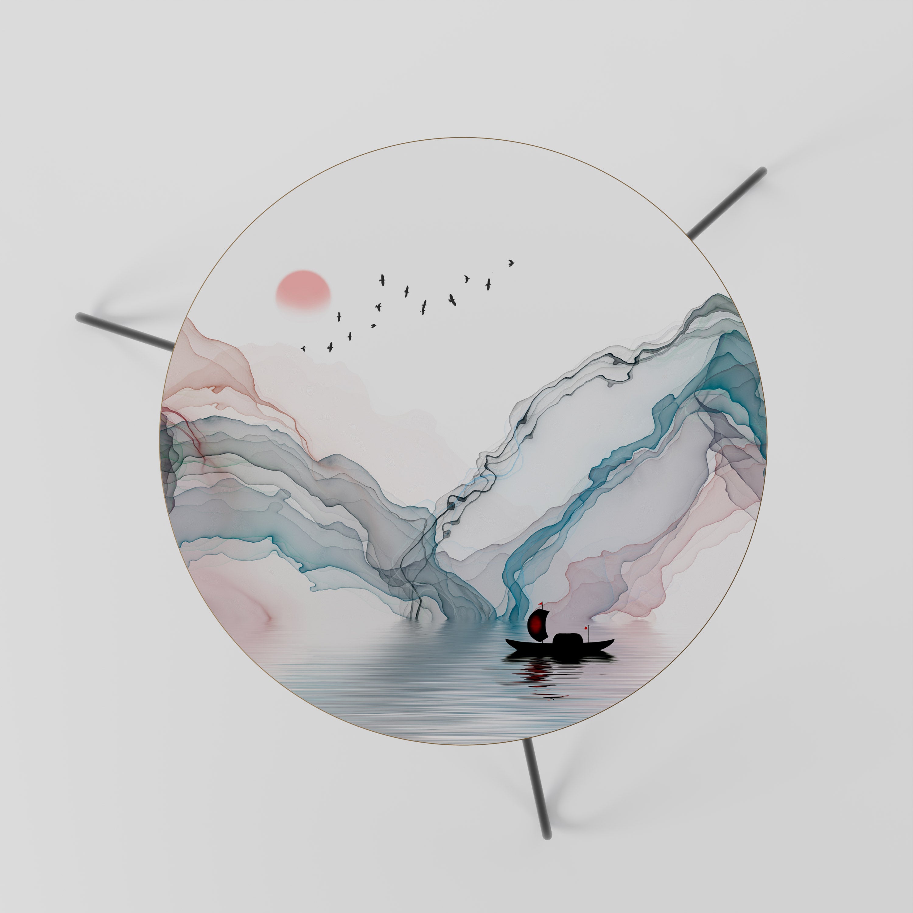 VELVET CROSSING Coffee Table 60