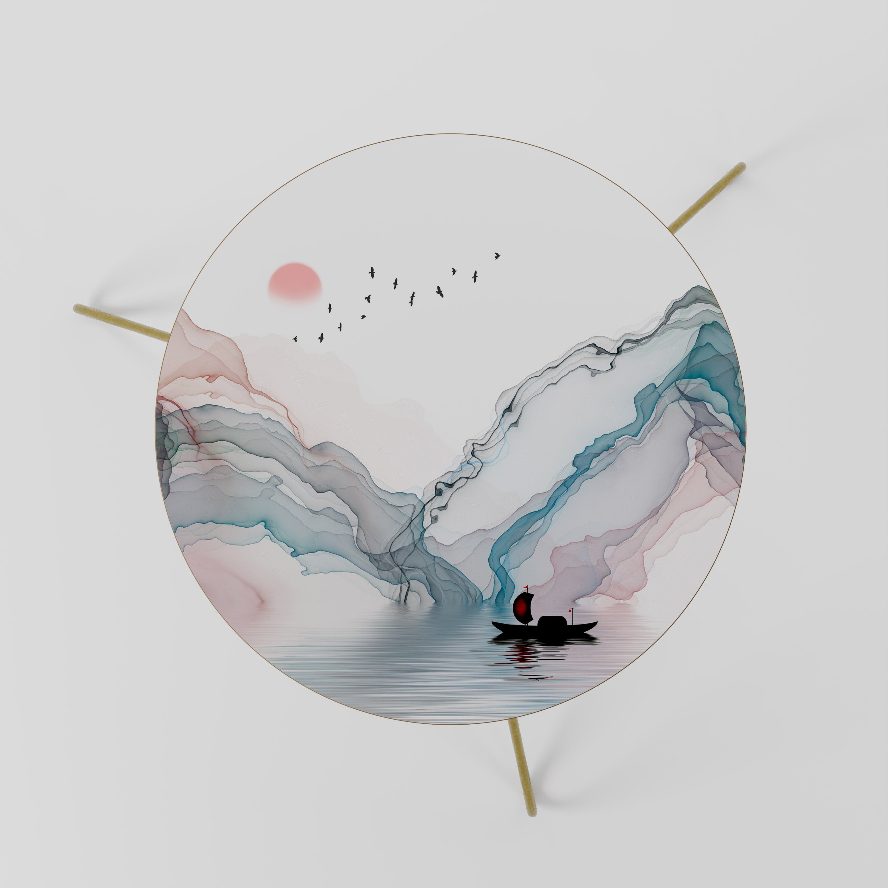 VELVET CROSSING Coffee Table 60