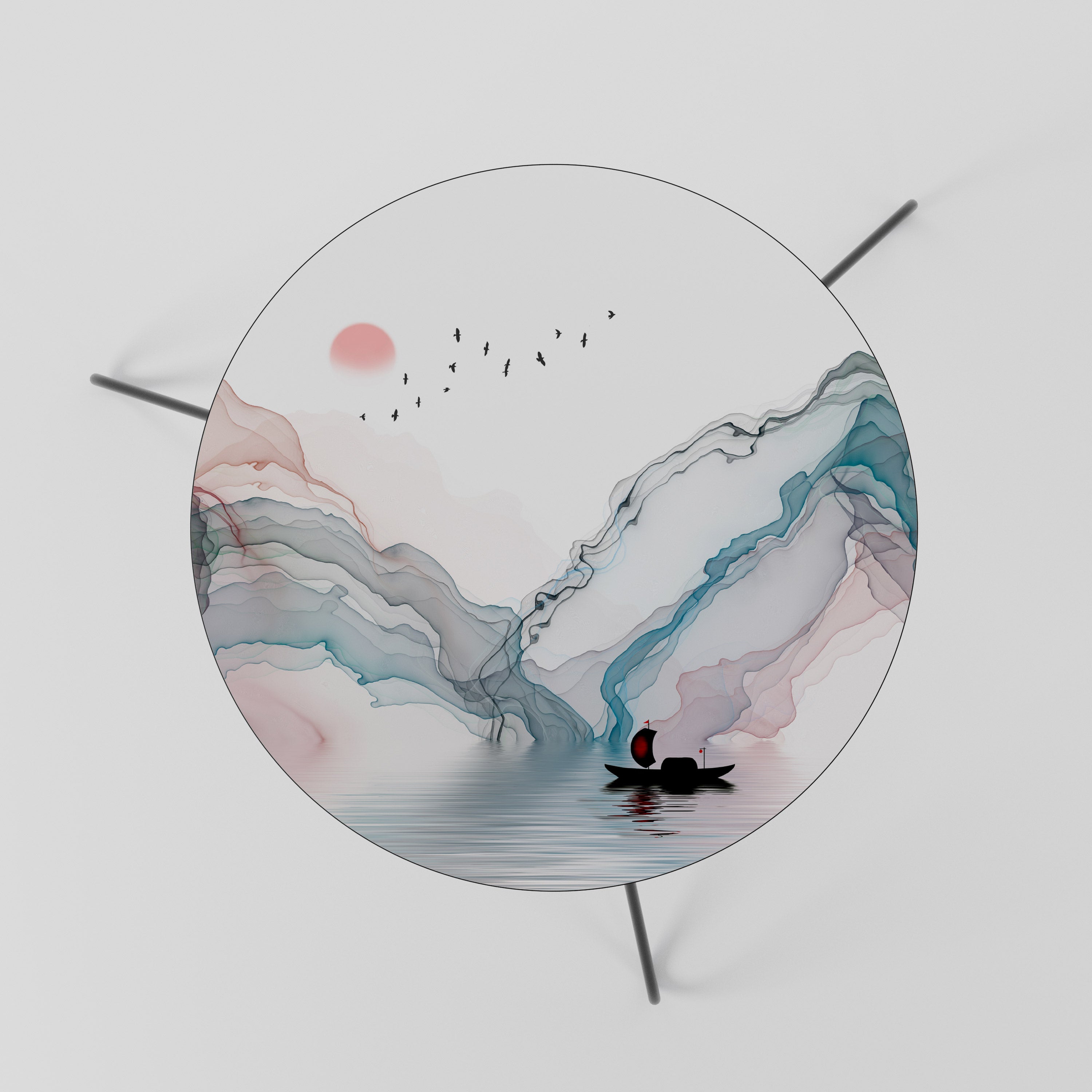 VELVET CROSSING Coffee Table 60