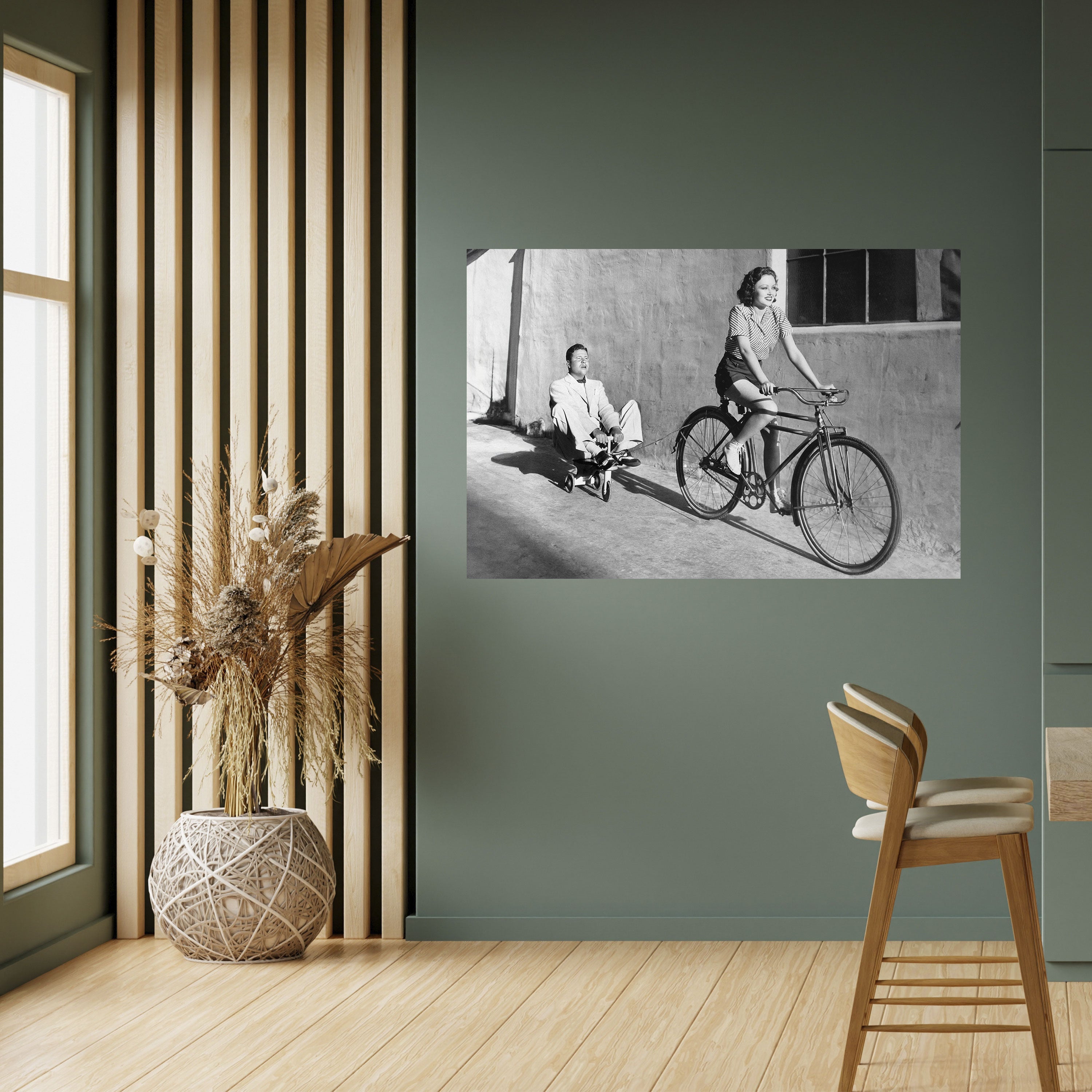 FELIZ VIAJE Póster horizontal autoadhesivo