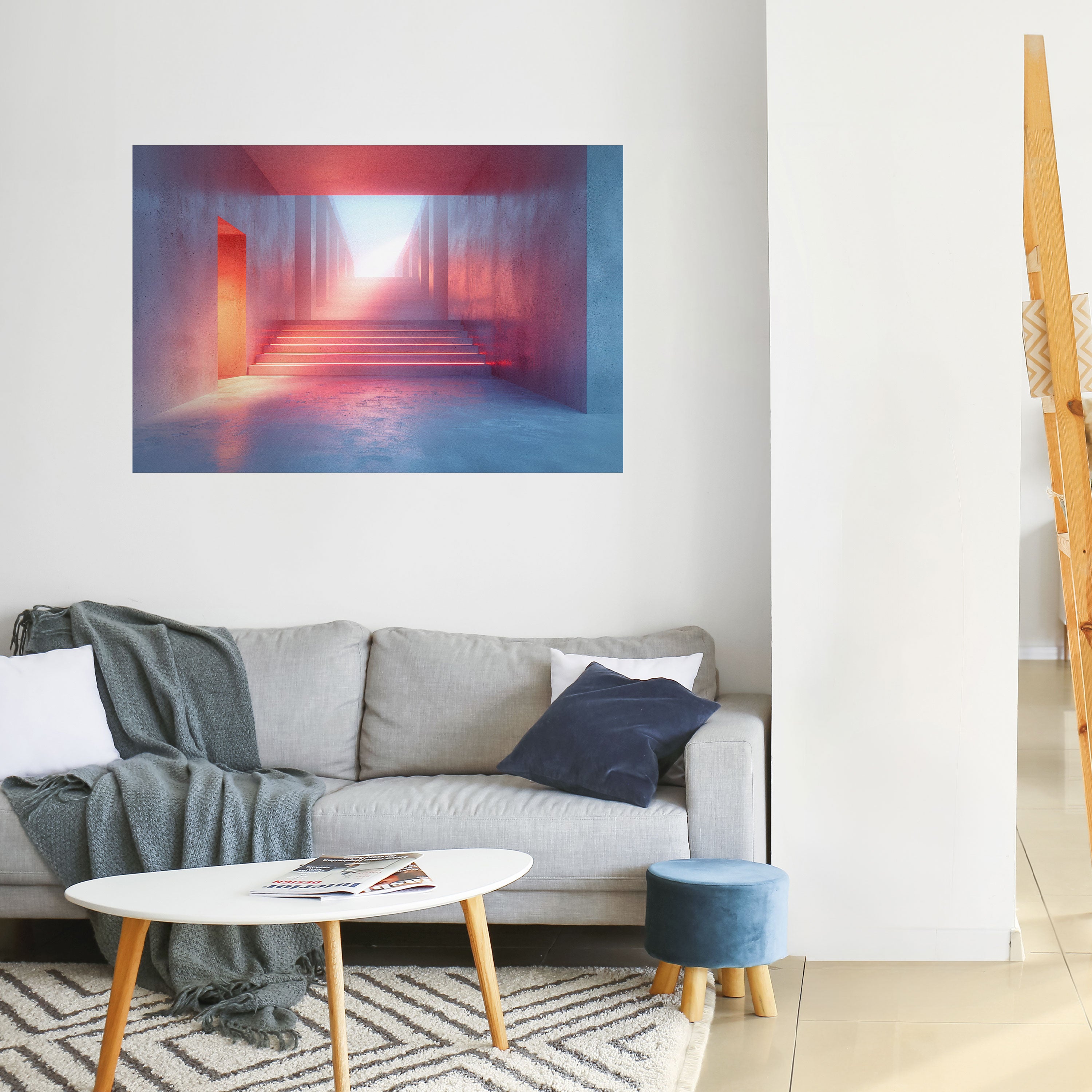 Póster horizontal autoadhesivo BRIGHT DIRECTION